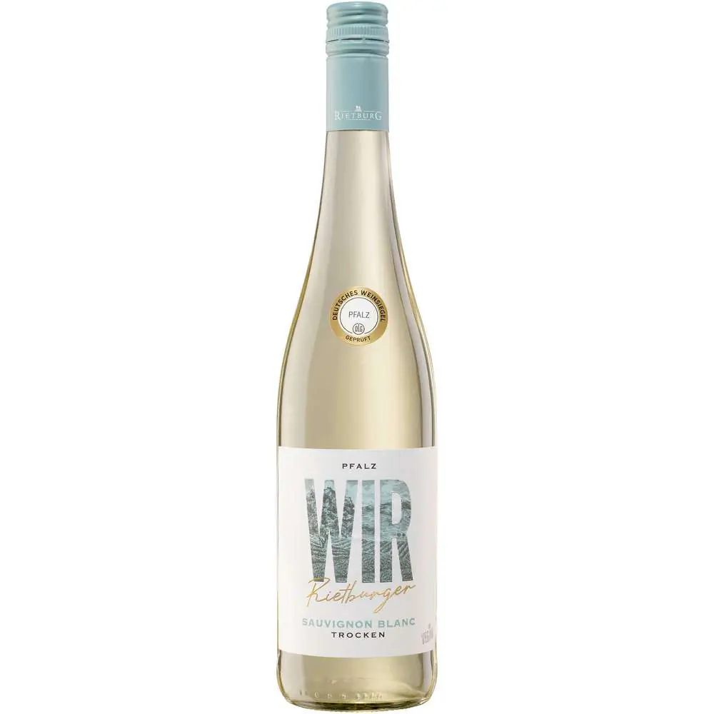 Wir Rietburger Weißwein Sauvignon blanc QbA trocken 0,75L