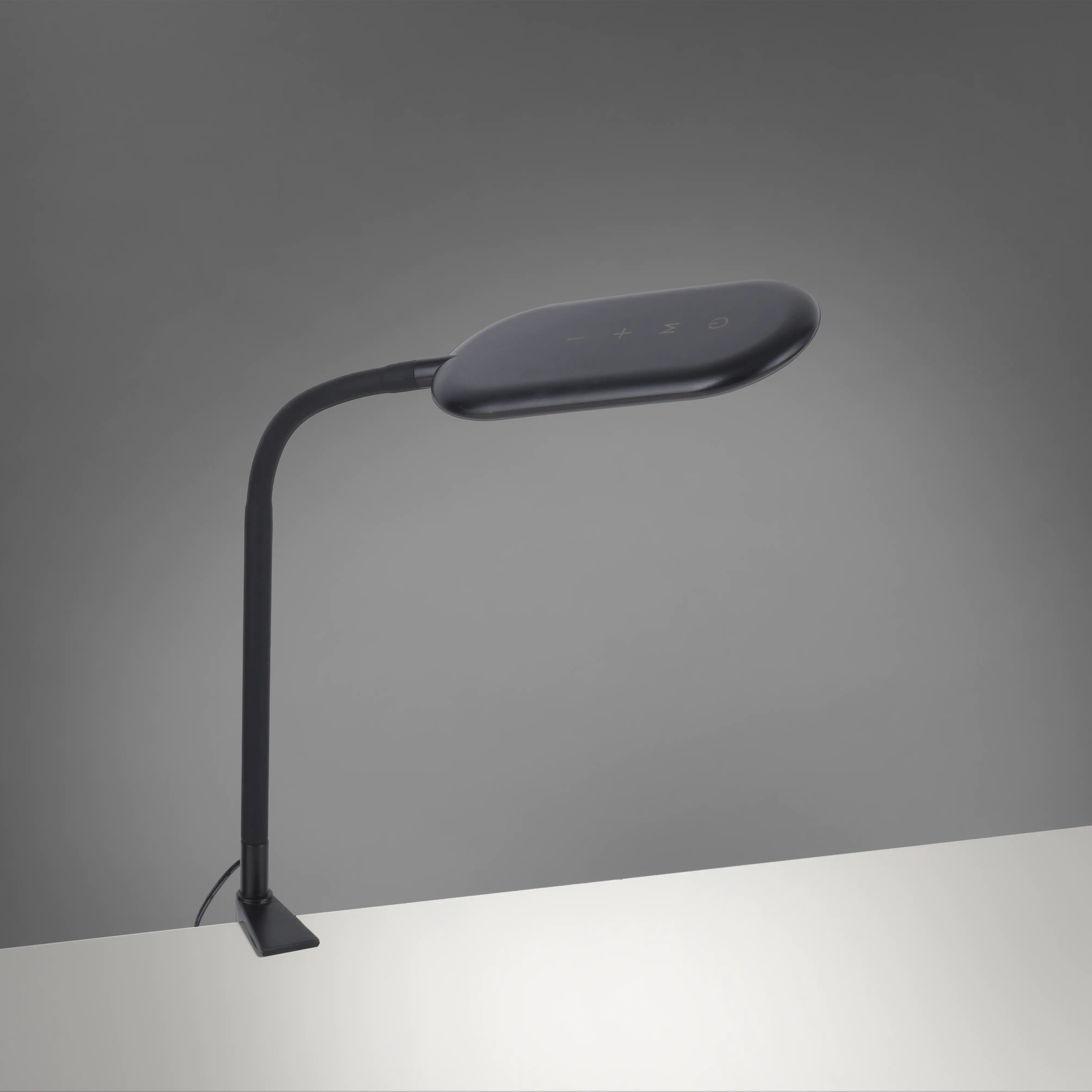 4043689975098_5 Leuchten Direkt CCT LED Klemmleuchte schwarz 68 x 10 cm dimmbar