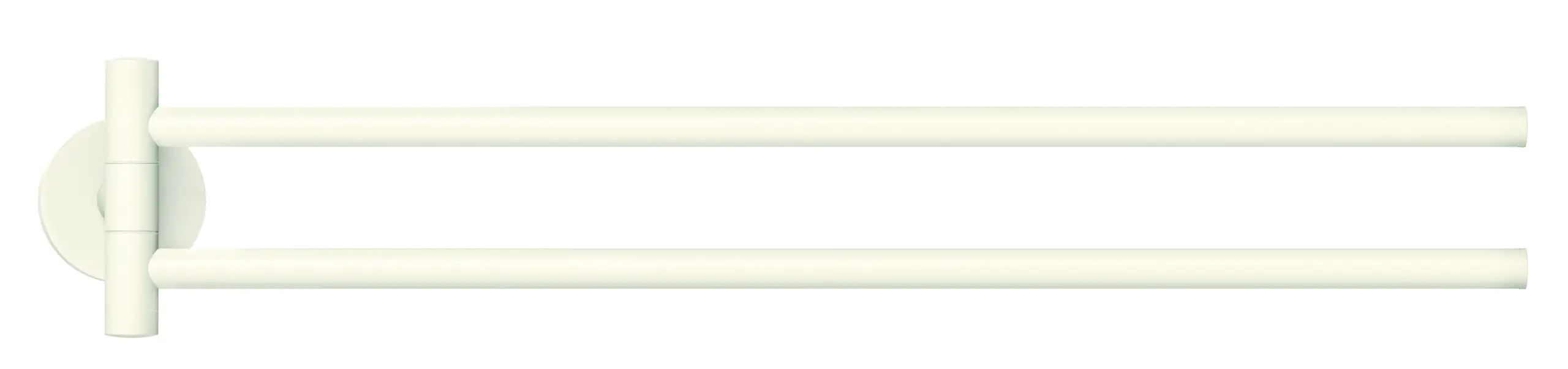 tesa Moon White Handtuchhalter weiß zweiarmig schwenkbar