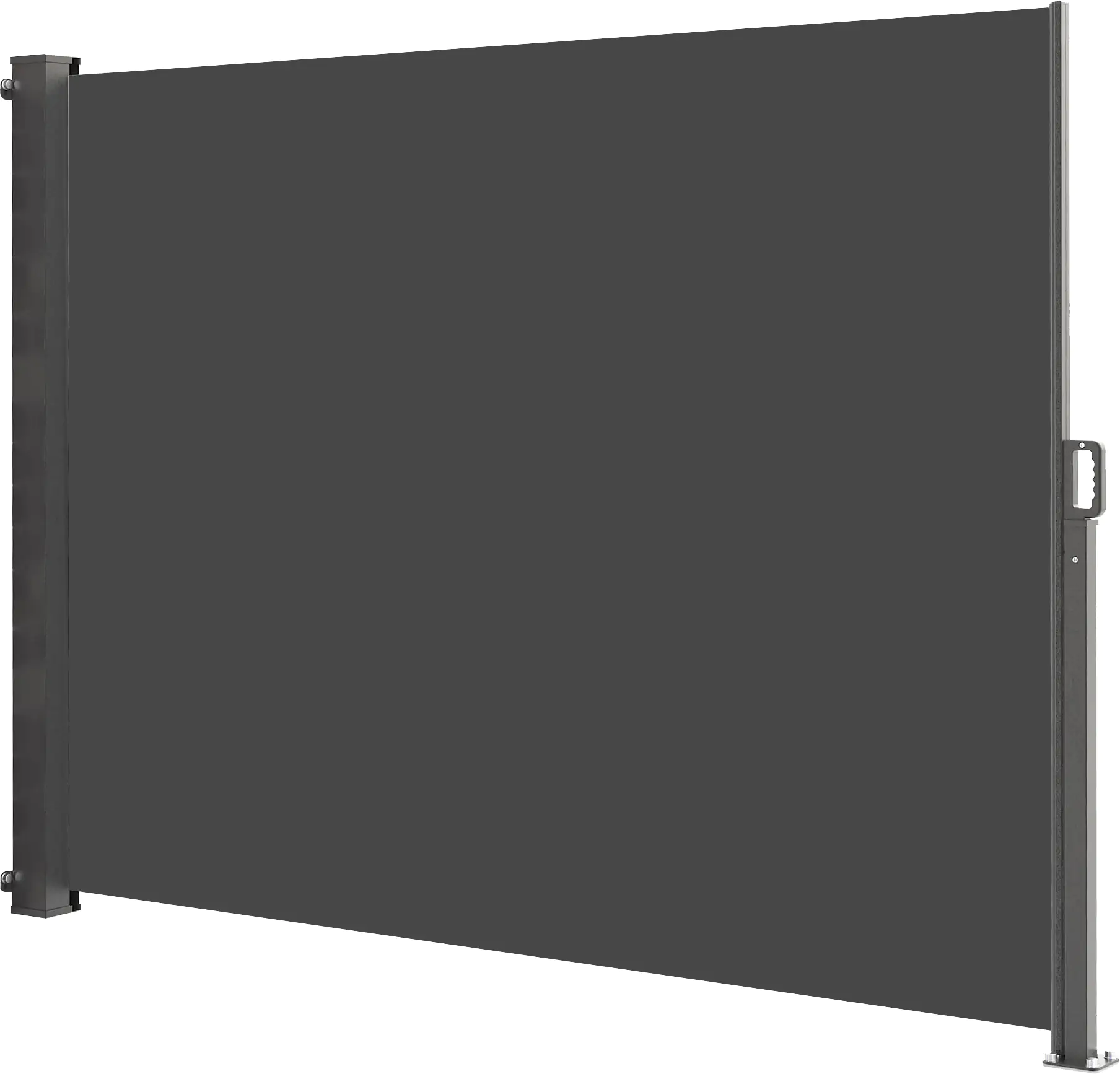 TrendLine Sichtschutz Malta anthrazit, Höhe: 180 cm, Auszug: 200 cm TrendLine Sichtschutz Malta anthrazit, Höhe: 180 cm, Auszug: 200 cm