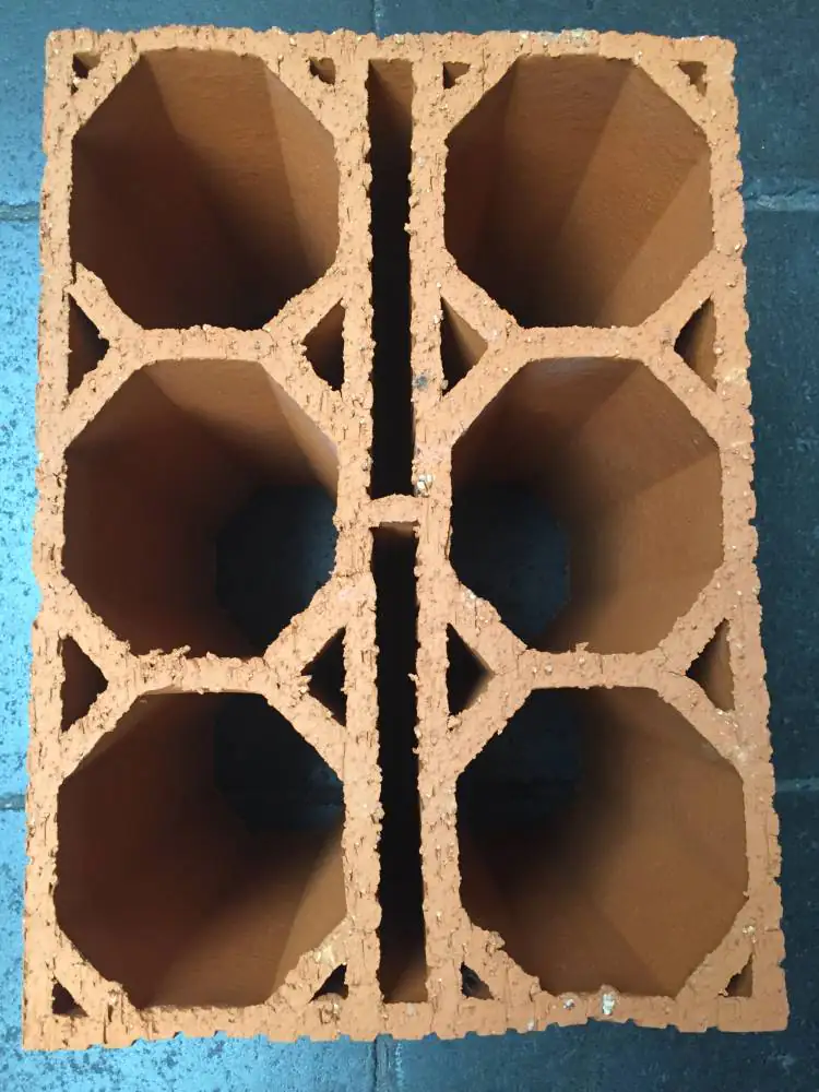 Weinlagerstein für 8 bis 9 Flaschen braun, 24x36x31 cm