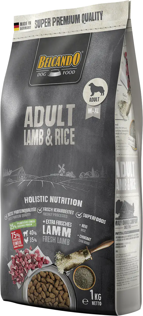 Belcando Adult Lamb & Rice Hundetrockenfutter 1 kg