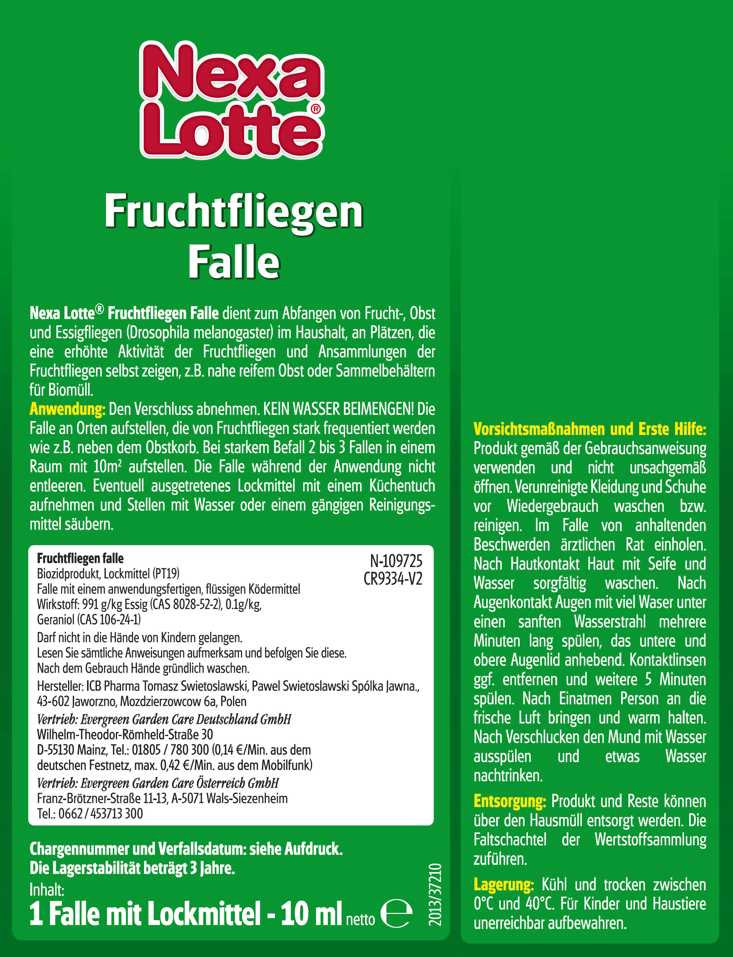 Nexa Lotte Fruchfliegenfalle