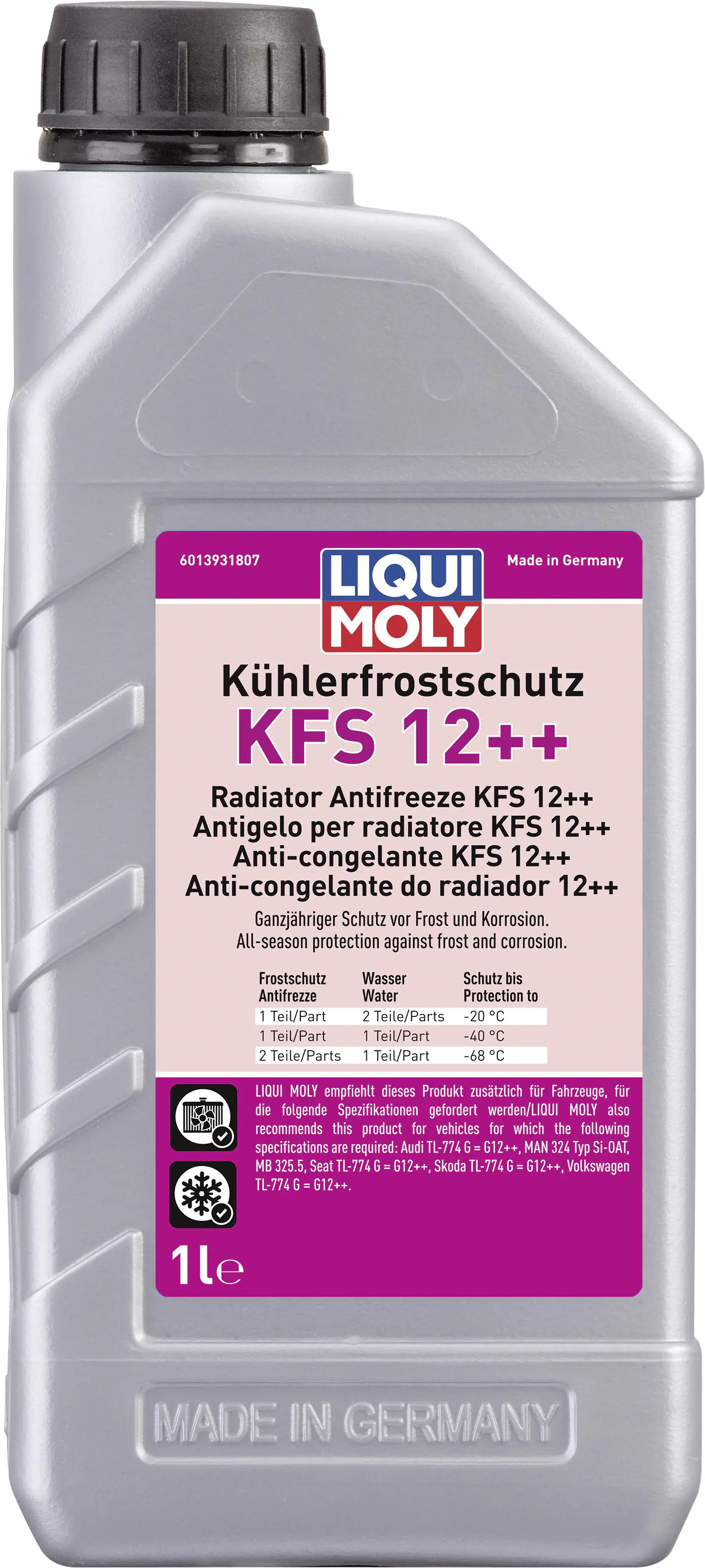 Liqui Moly Kühlerfrostschutz KFS 12++ 1 L