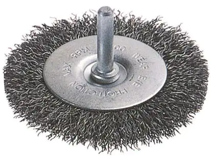 Wolfcraft Scheibendrahtbürste Ø 38 x 6 mm Wolfcraft Scheibendrahtbürste Ø 38 x 6 mm