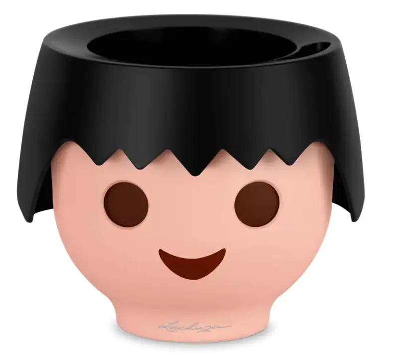 Lechuza Blumentopf Playmobil® Ojo Ø 21 cm raven black
