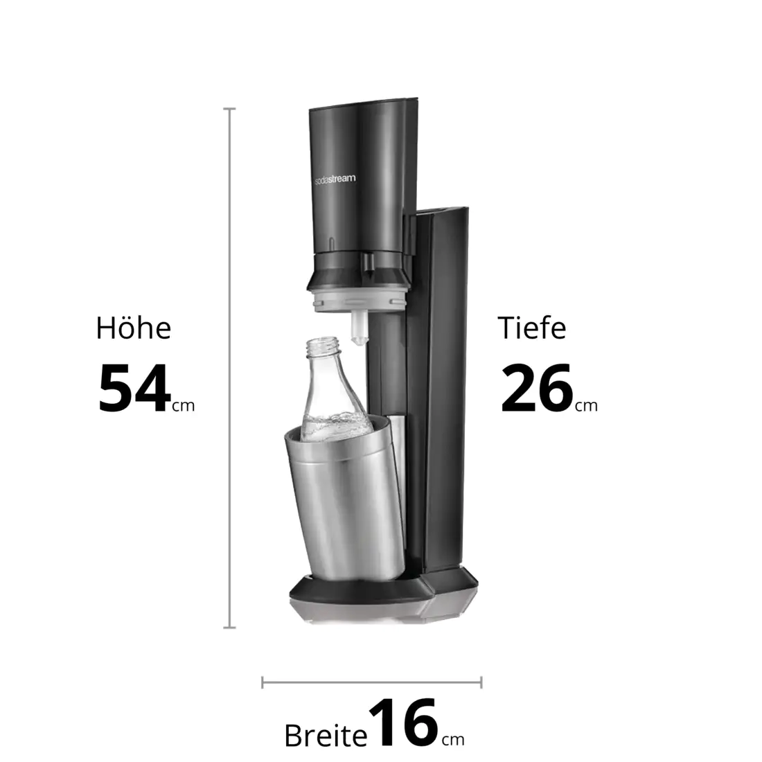 Sodastream Trinkwassersprudler Crystal 2.0 Sodastream Trinkwassersprudler Crystal 2.0