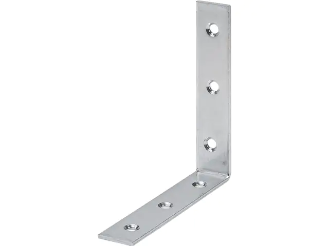 Vormann Stuhlwinkel 125x125x23 mm Stahl verzinkt - 1 Stück