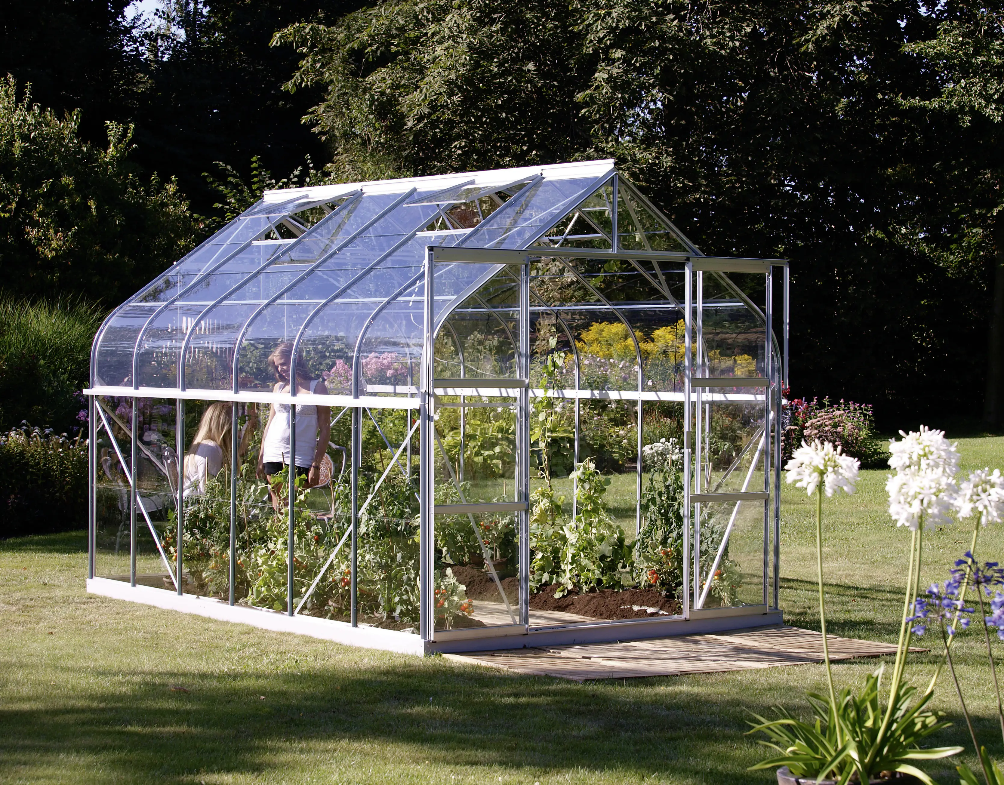 Vitavia Gewächshaus Dione 9900 264 x 383 cm 3 mm Sicherheitsglas