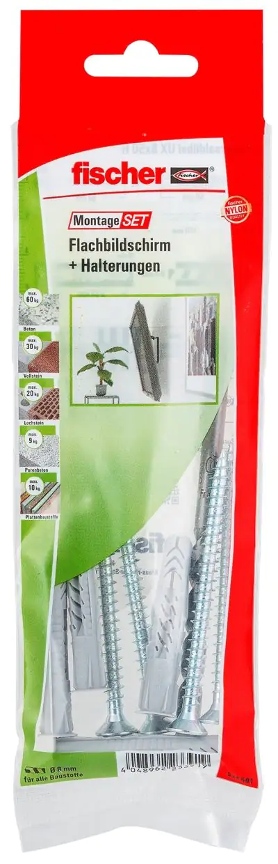 Fischer Montage-Set Flachbild/TV