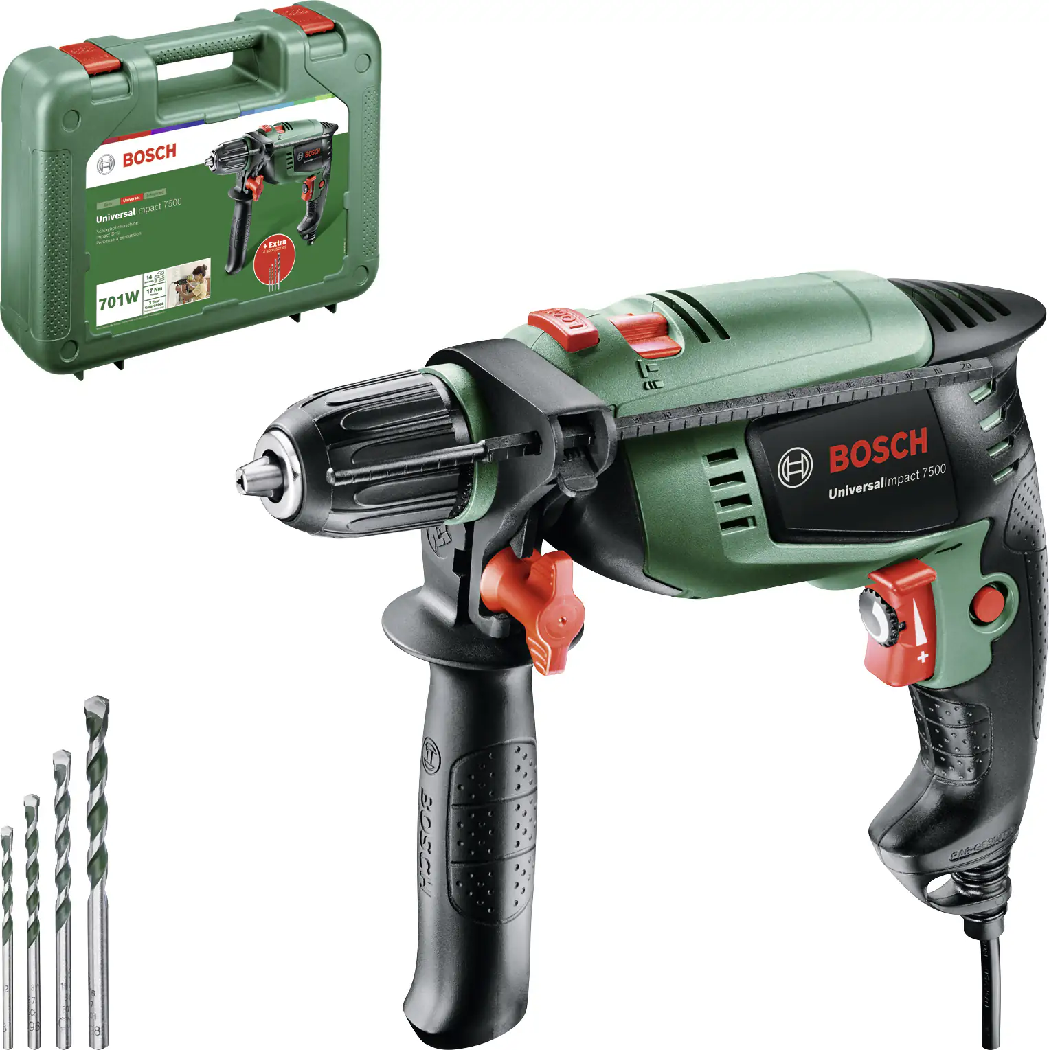 Bosch Schlagbohrmaschine UniversalImpact 700 700 W