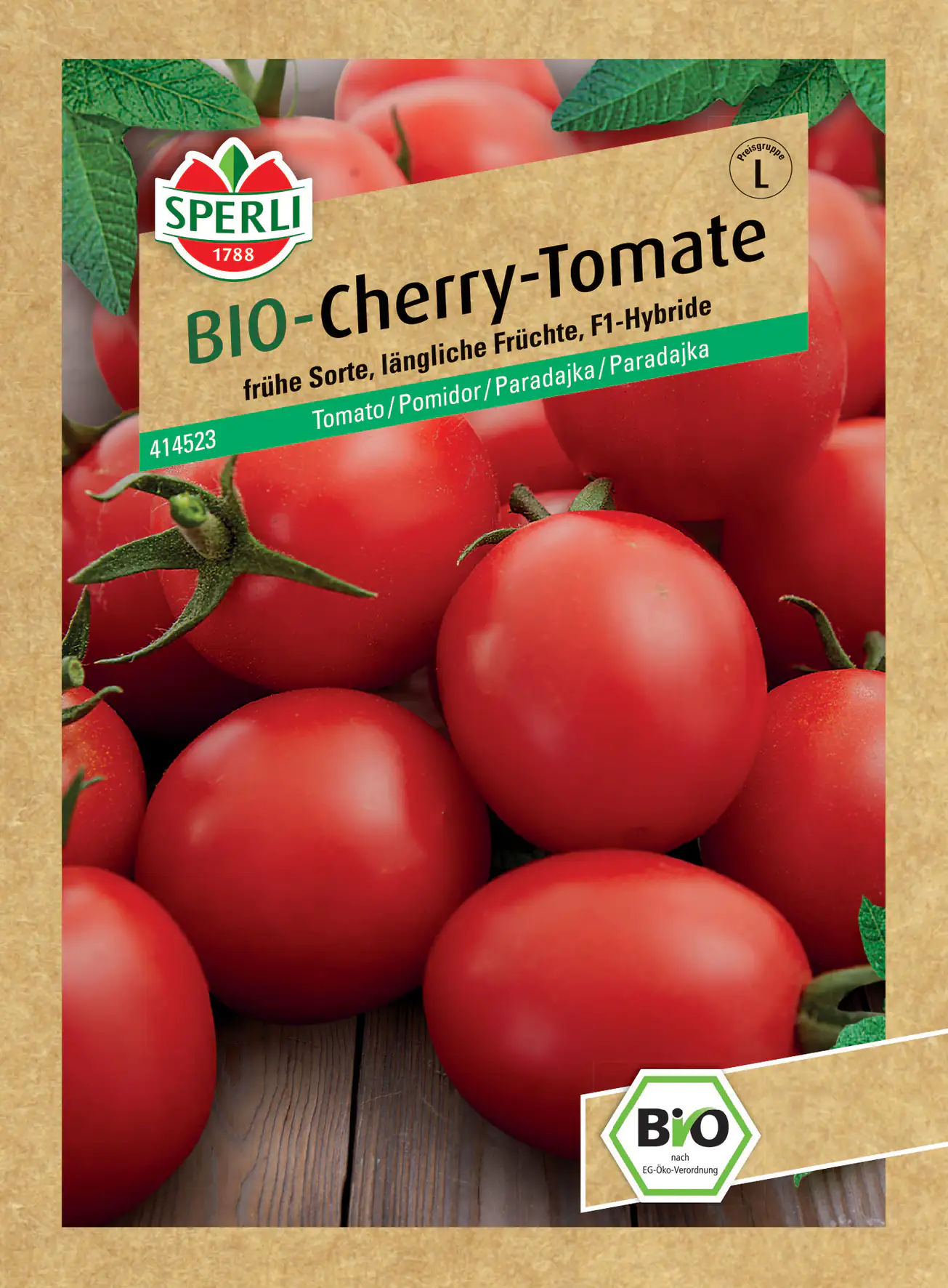 Sperli BIO Cherry-Tomate früh F1