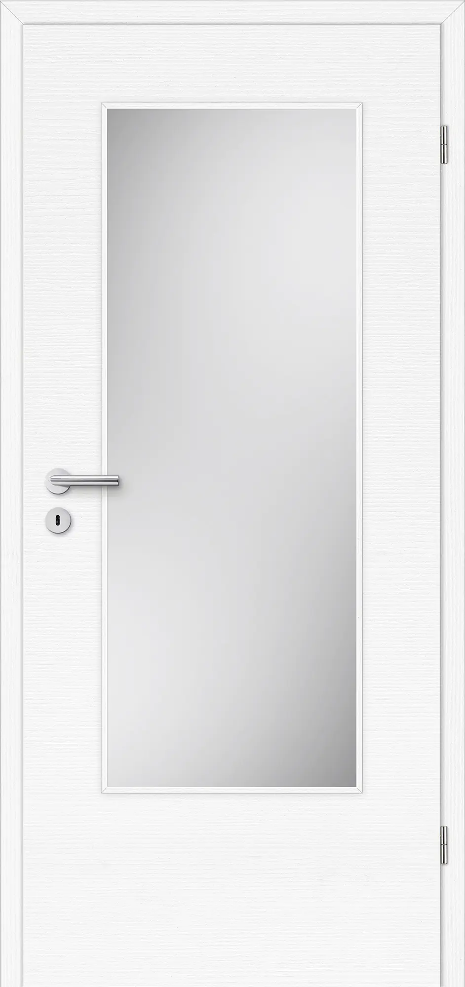 Borne Türblatt CPL Masera weiß quer mit Lichtausschnitt G3 Röhrenspan ...