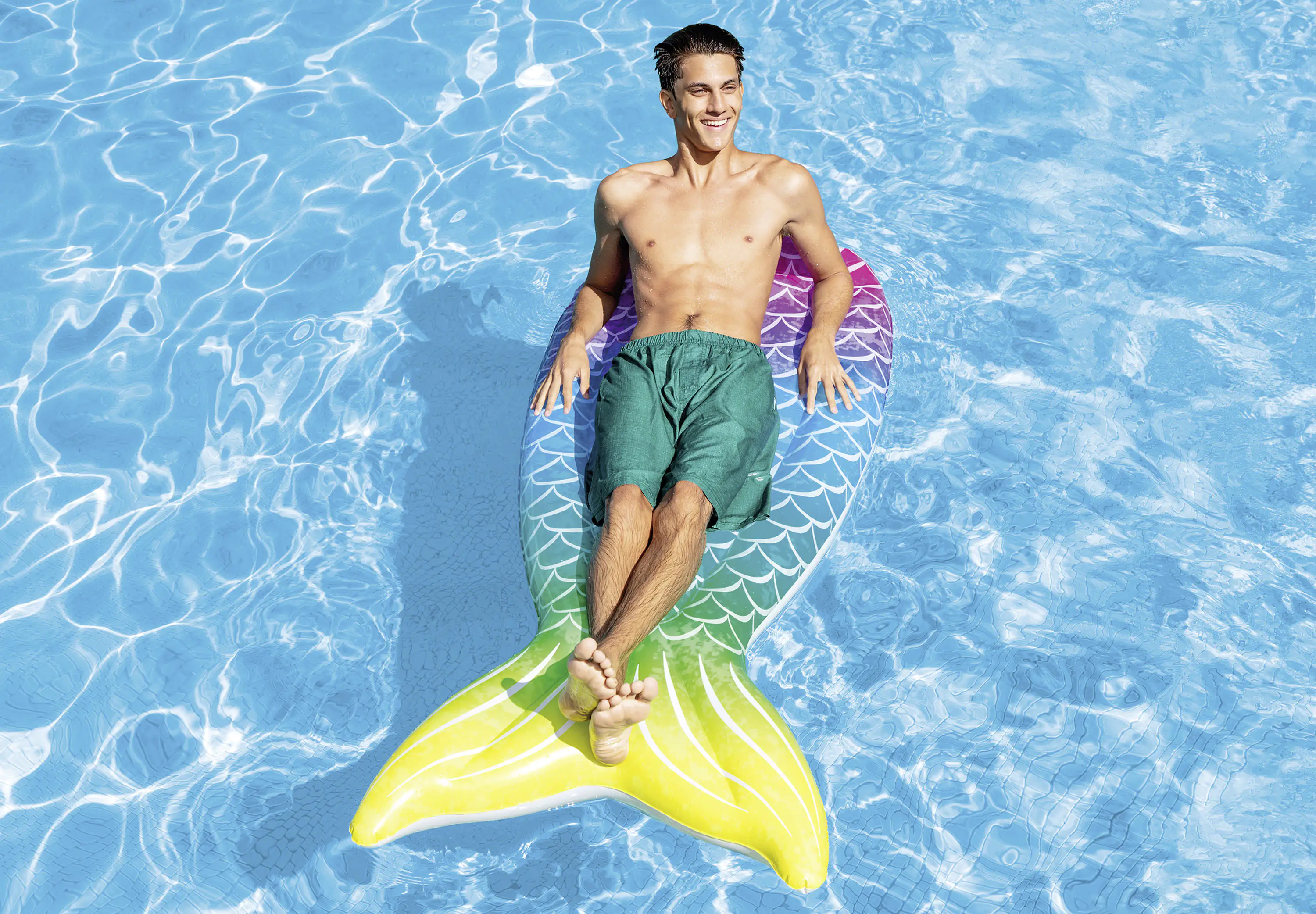 Intex Luftmatratze Mermaid Tail Float Intex Luftmatratze Mermaid Tail Float