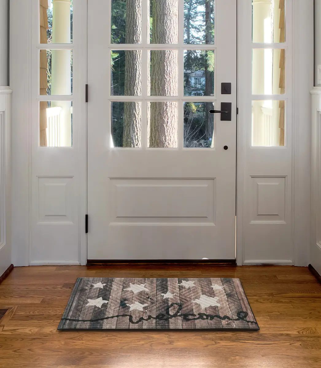 TrendLine Fußmatte Lima Sterne 45 x 75 cm