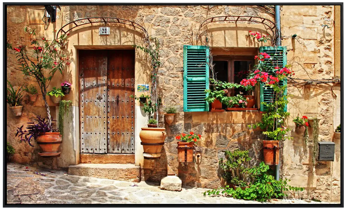 papermoon Infrarotheizkörper EcoHeat 60x120 cm 1200 Watt, Charming Street