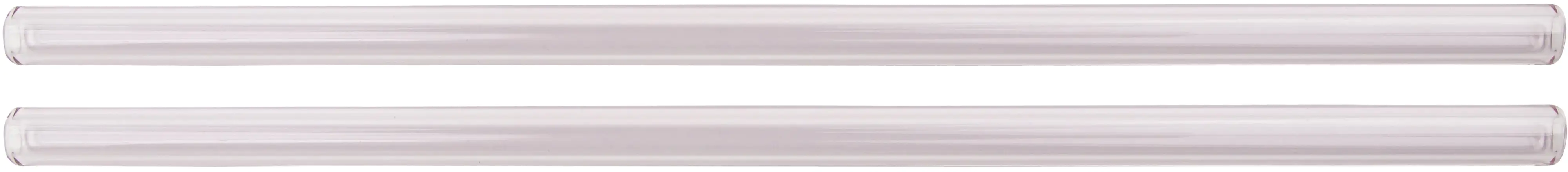 Fackelmann Trinkhalme Glas mit Bürste Eco 5-teilig bunt