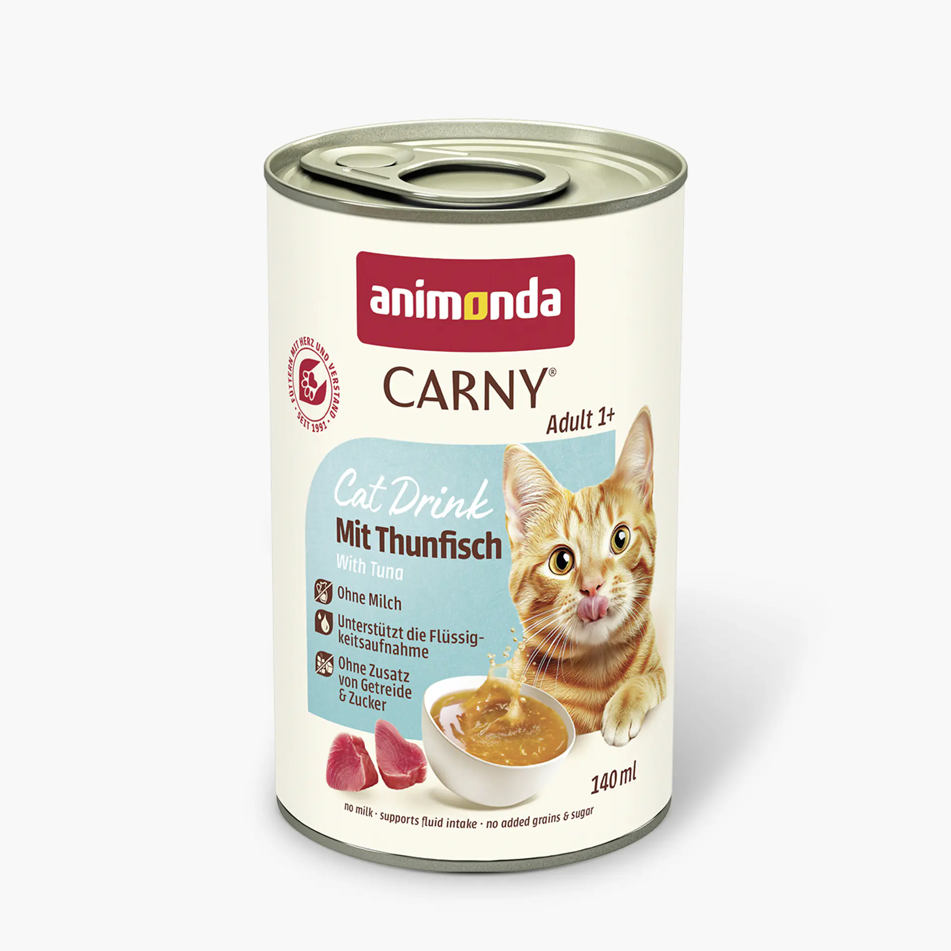 Animonda Carny Cat Drink Katzensnack Adult 140 ml Thunfisch