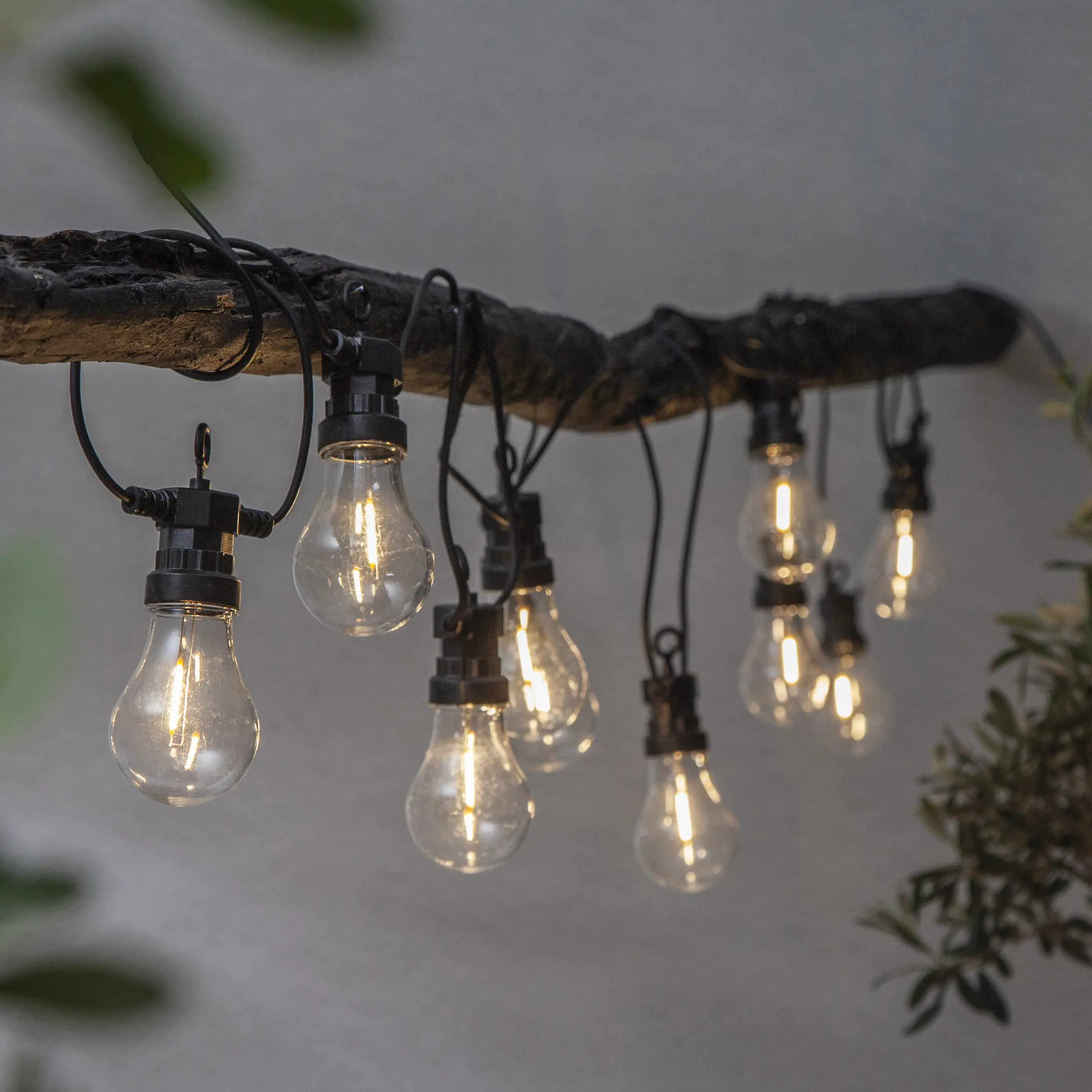 Eglo LED Lichterkette Außen 4,05 m warmweiß