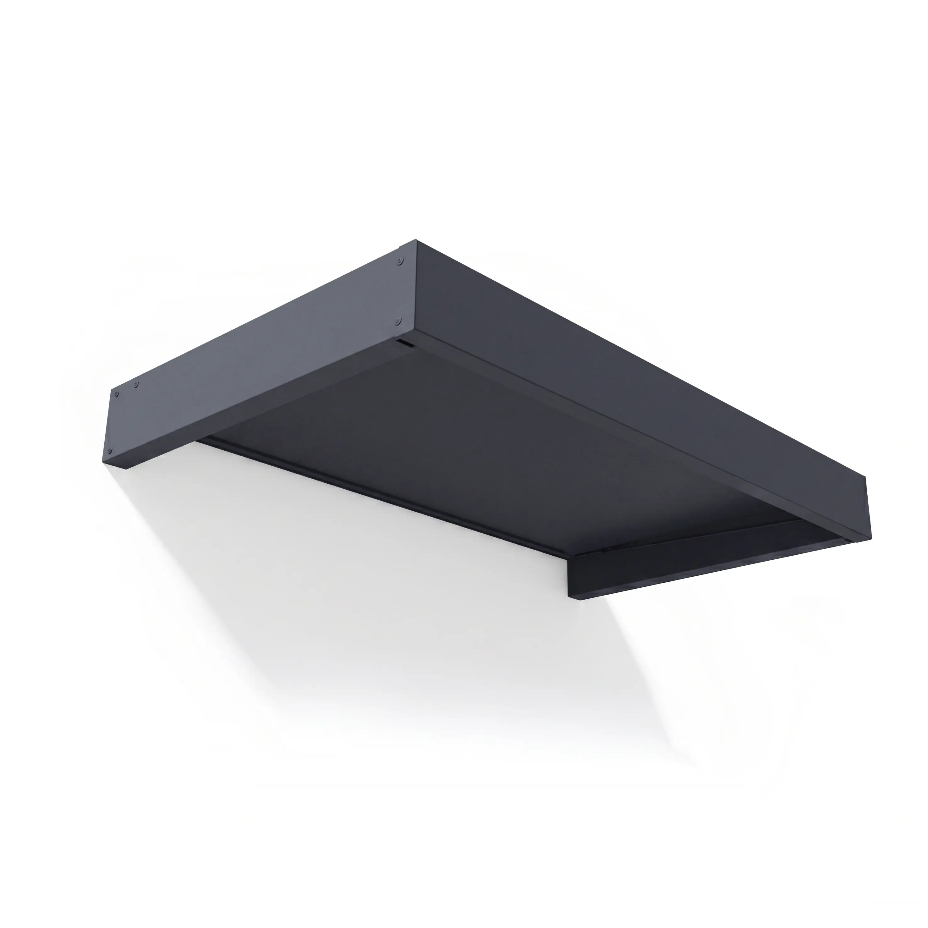 Canopia Vordach Sophia 1600 Aluminium grau 160 x 96 cm