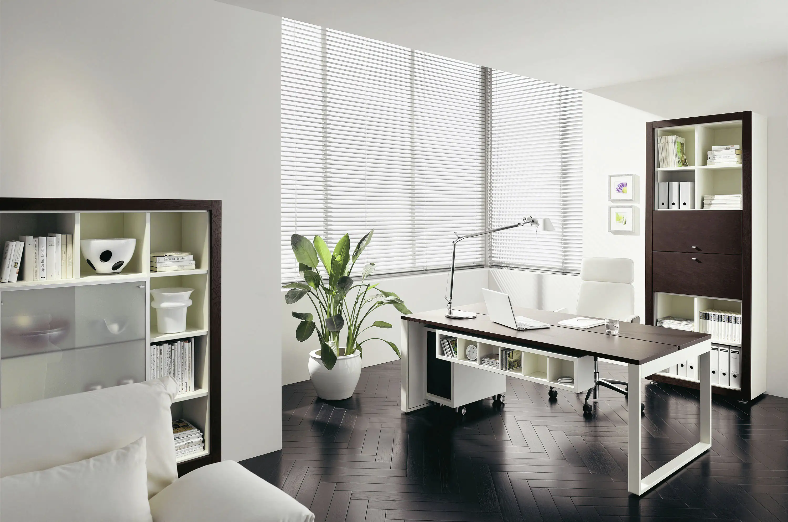 Gardinia Alu Jalousie weiß, 60 x 130 cm