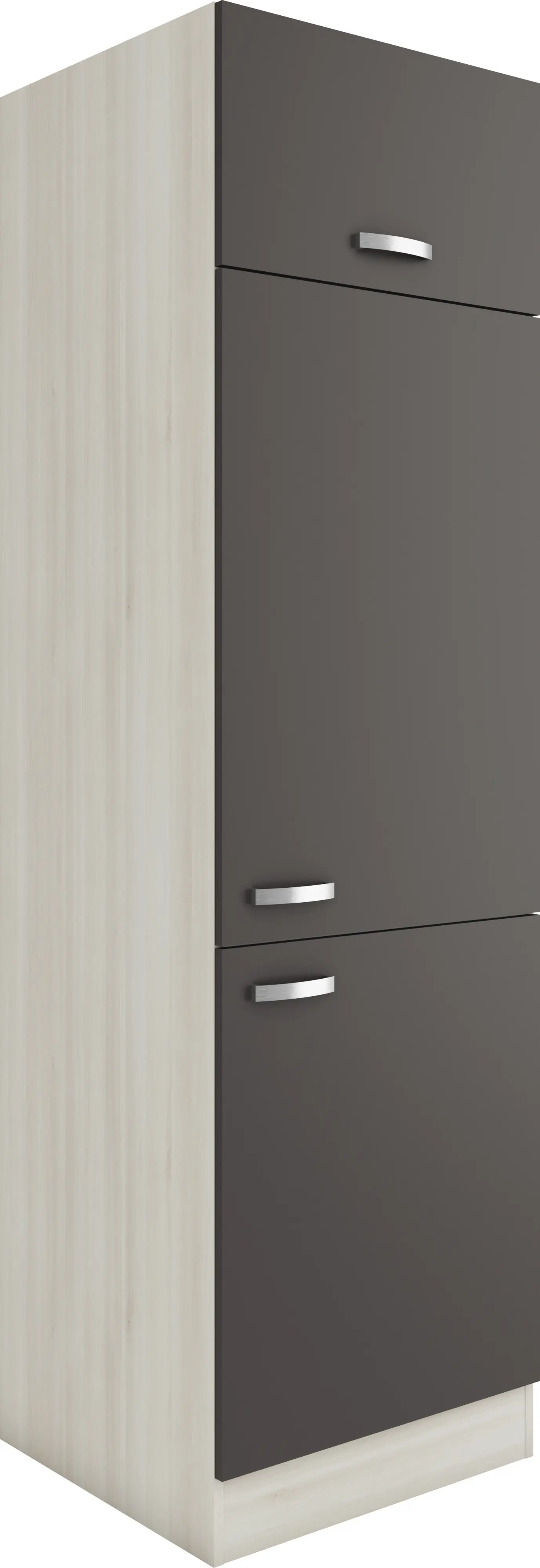 Optifit Hochschrank Faro 220 anthrazit/akazie 60 cm