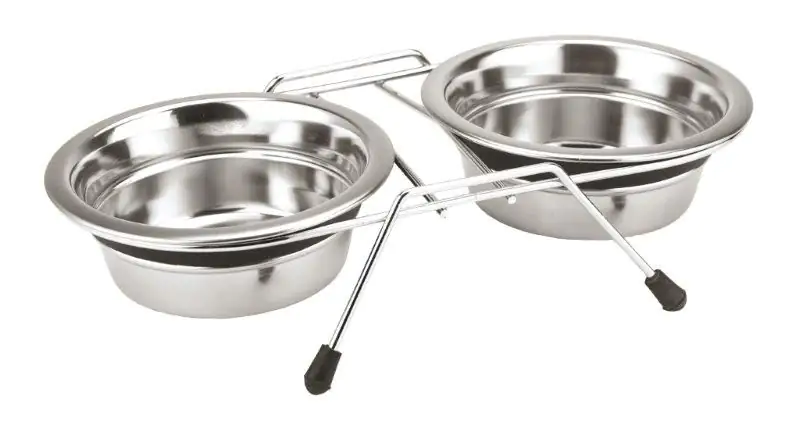 Nobby Doppelnapf Edelstahl Silent Diner 700 ml Nobby Doppelnapf Edelstahl Silent Diner 700 ml