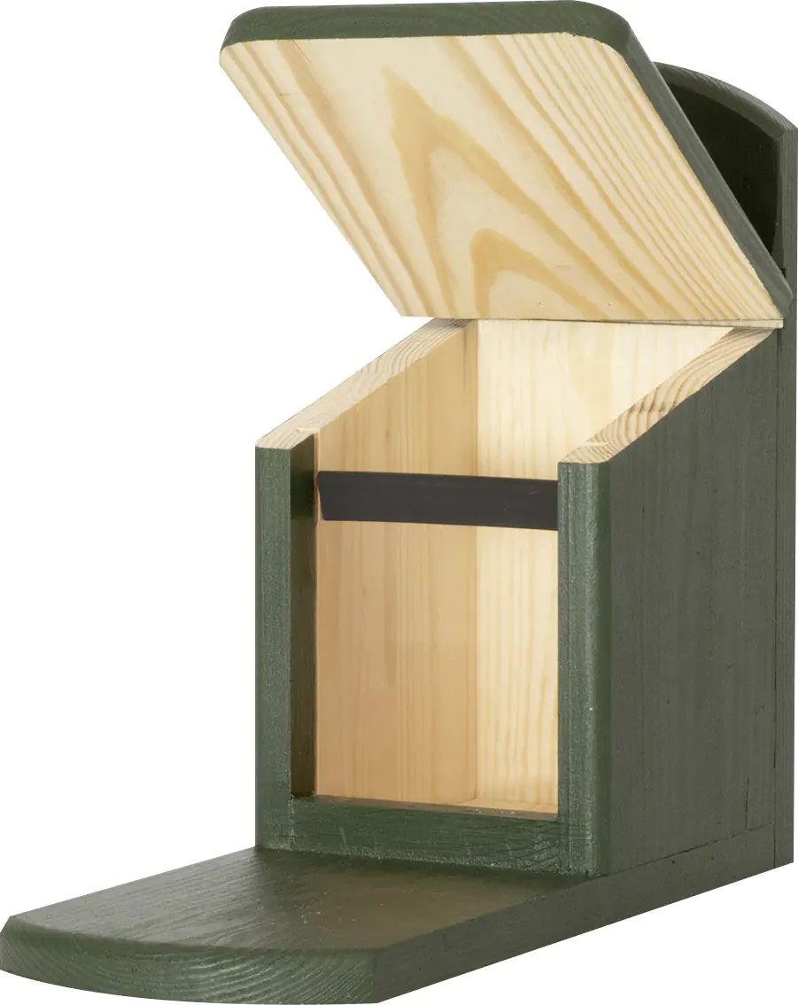 CJ Wildlife Eichhörnchen Futterautomat Tofino grün LxBxH: ca. 30x13x22,5 cm CJ Wildlife Eichhörnchen Futterautomat Tofino grün LxBxH: ca. 30x13x22,5 cm