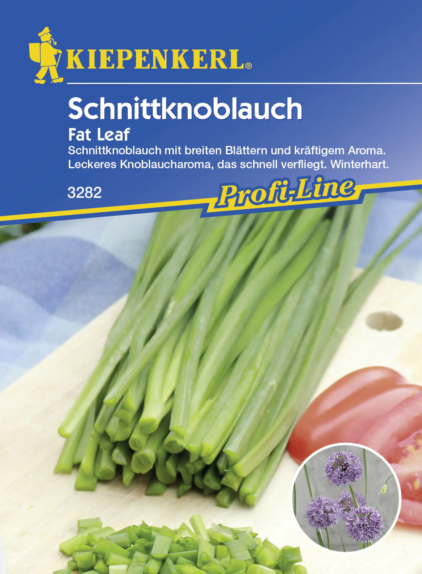 Kiepenkerl Schnittknoblauch Fat Leaf Allium tuberosum, Inhalt ca. 25