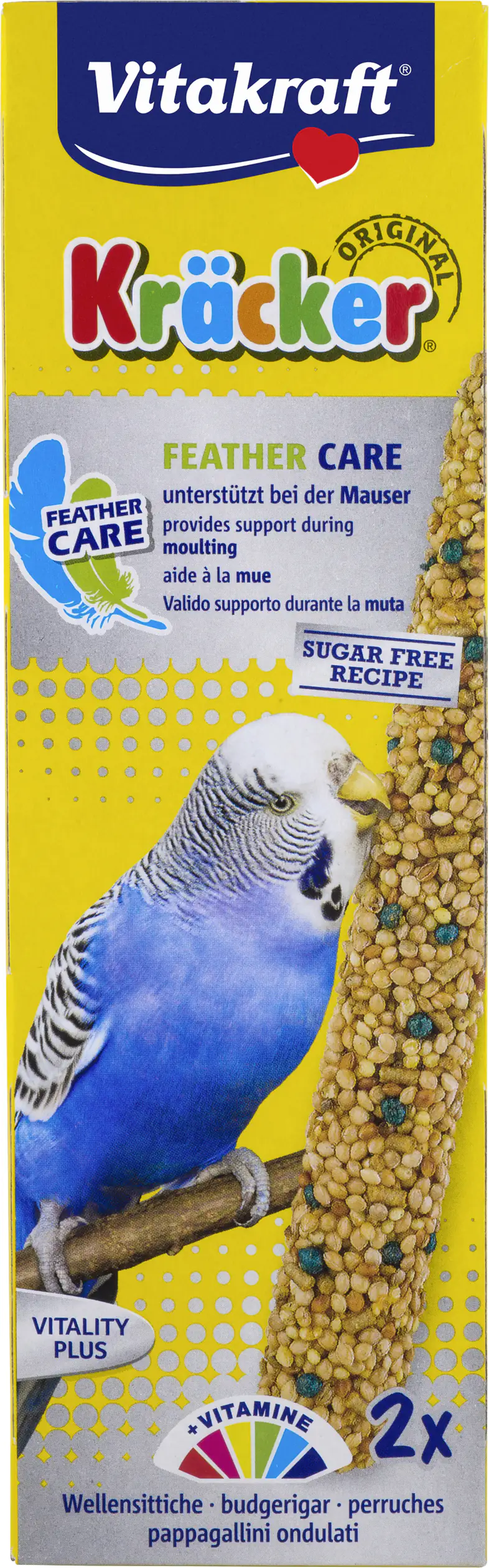 Vitakraft Kräcker® Feather Care 2 Stück / 60 g Vitakraft Kräcker® Feather Care 2 Stück / 60 g