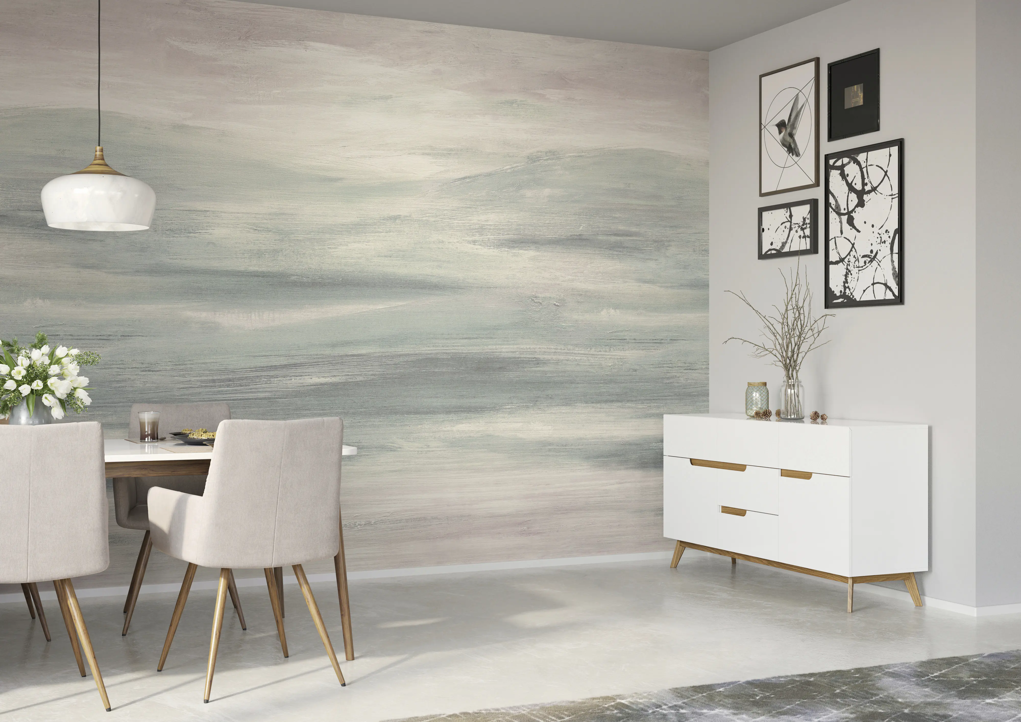 Rasch Vlies Fototapete 363548 Pink-Hellpink Muster & Motive 3 m x 3,18 m