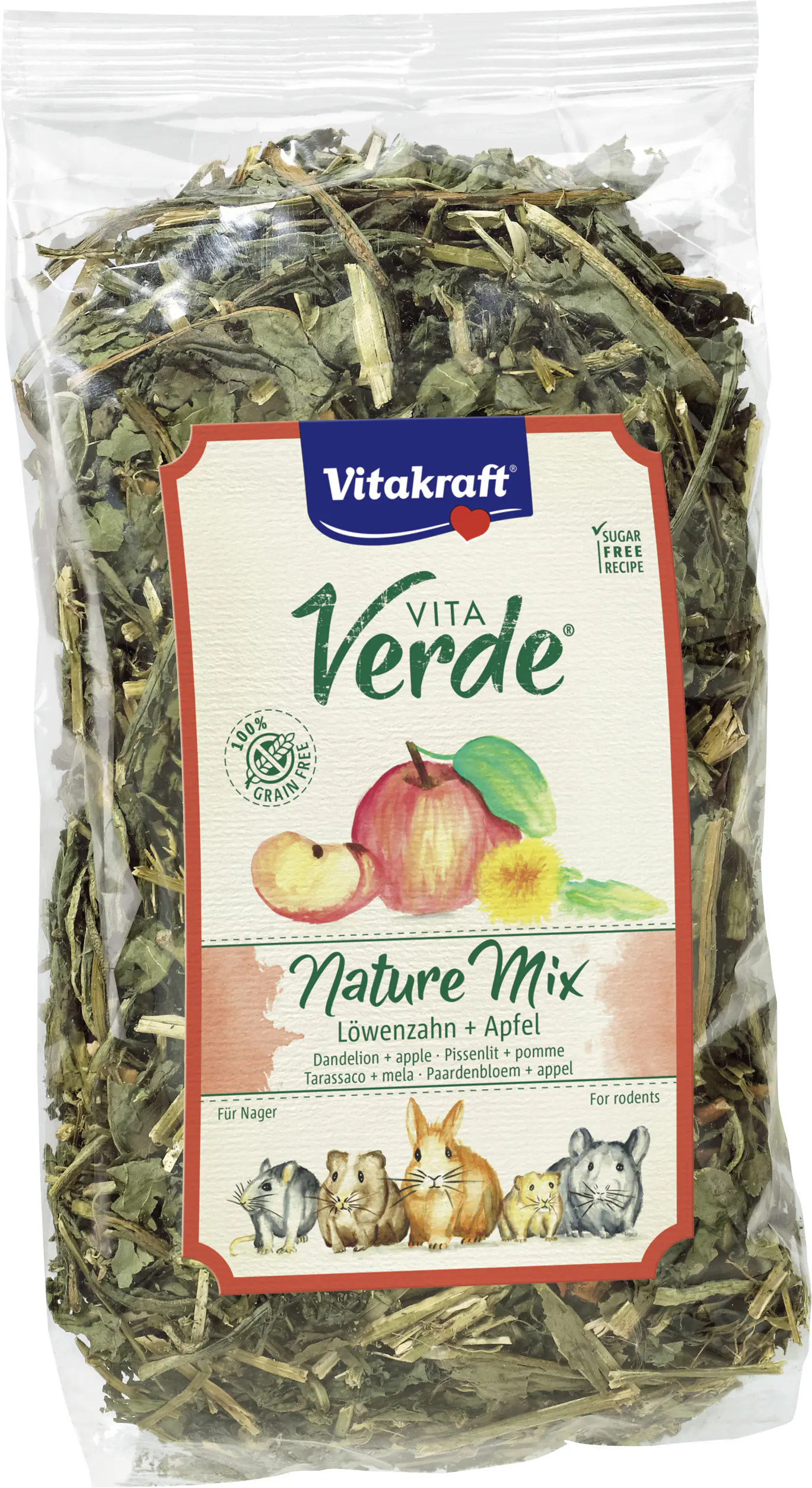 Vitakraft V.Verde NatureMix Löwenzahn & Apfel 80 g