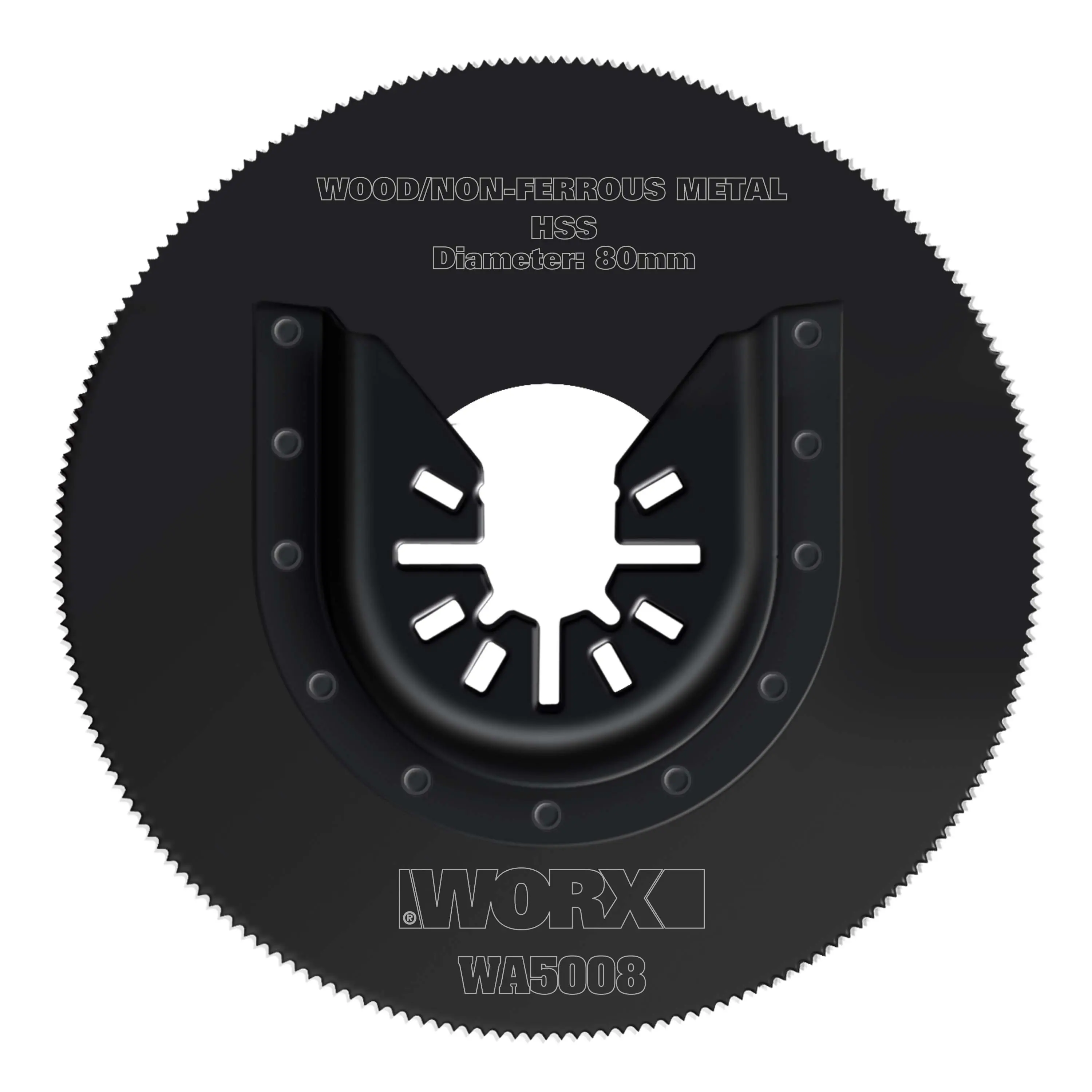 Worx HSS Sägeblatt 80 mm WA5008 