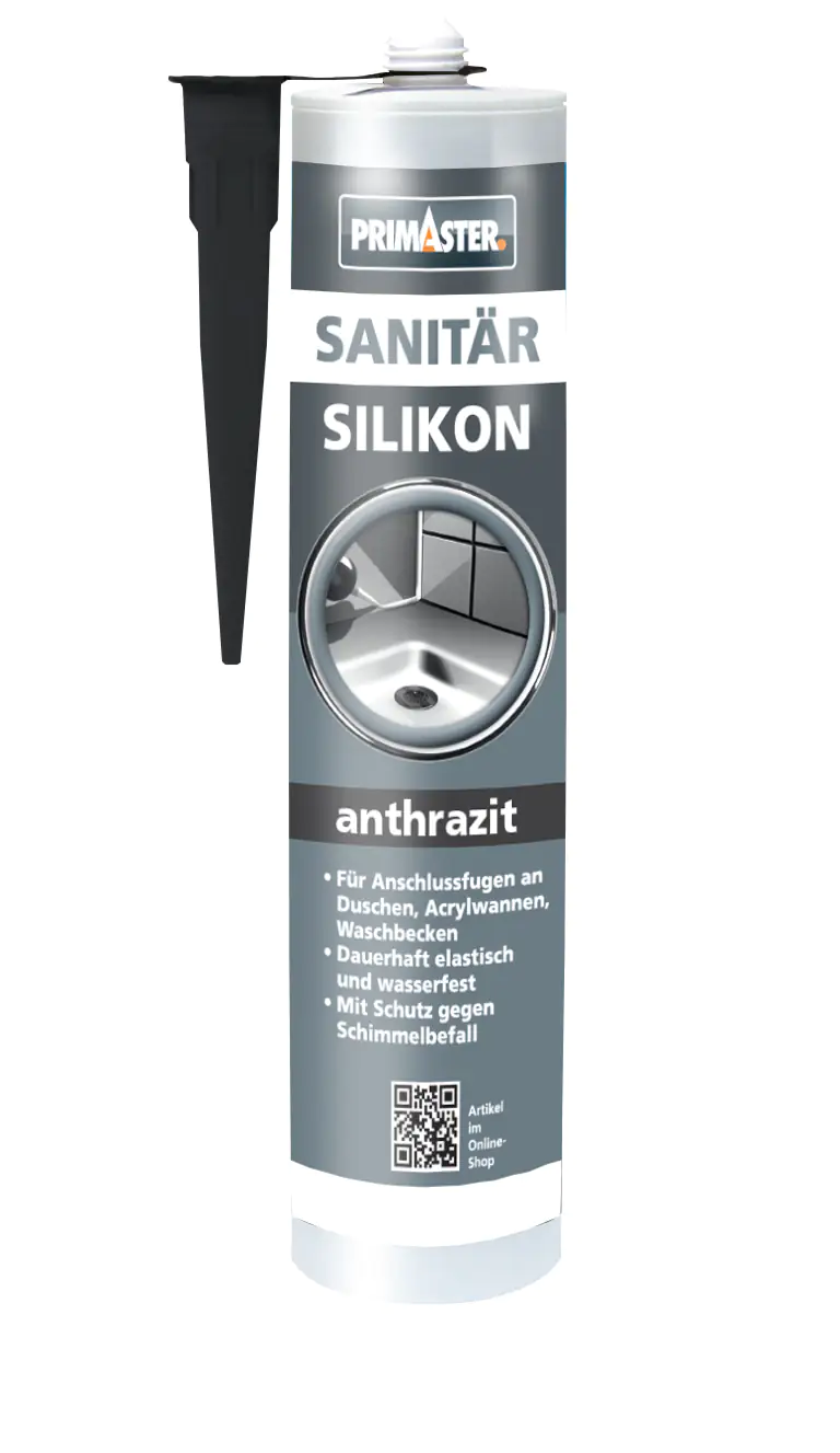 Primaster Sanitär Silikon anthrazit 310 ml Primaster Sanitär Silikon anthrazit 310 ml