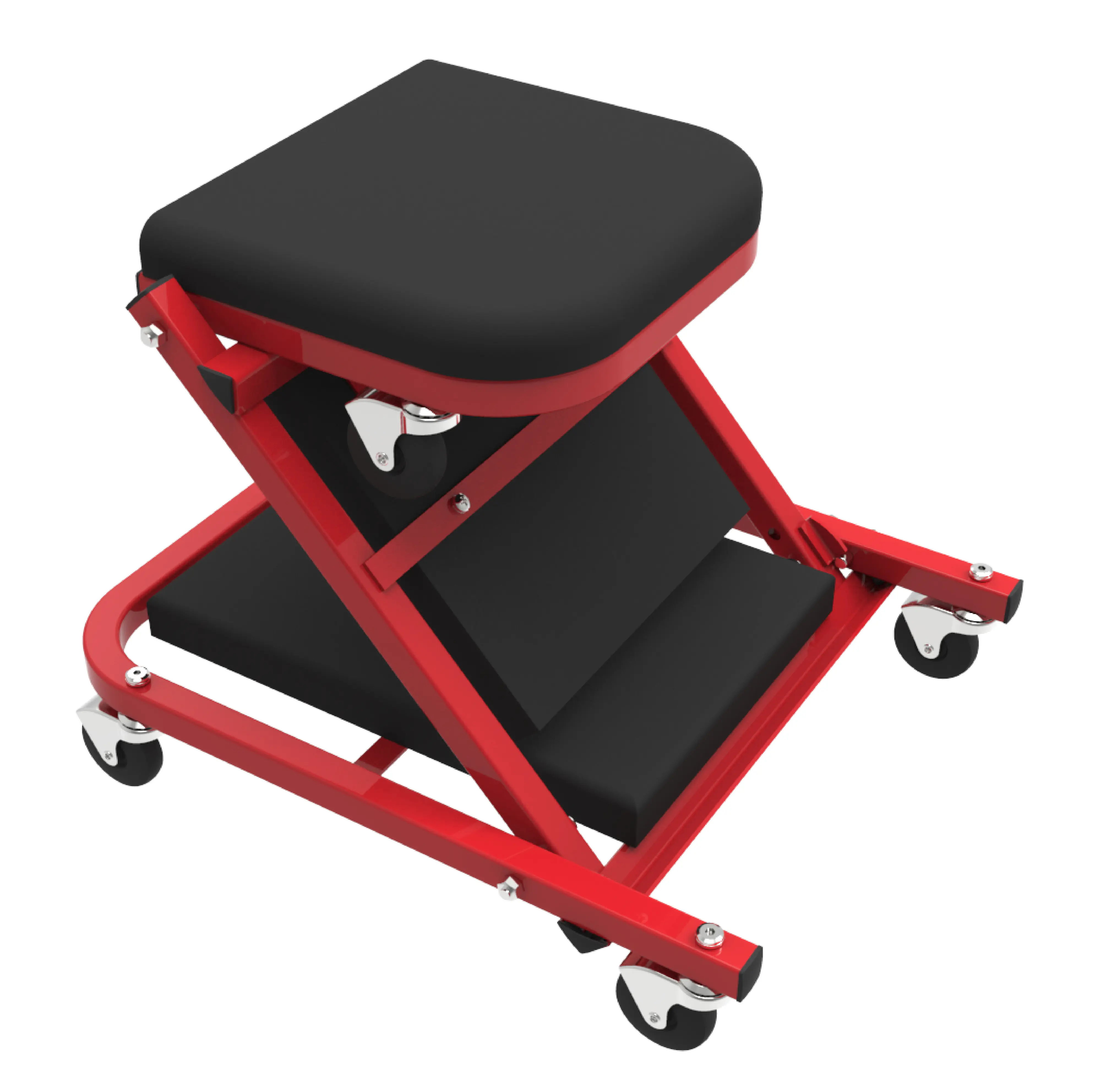 Primaster Werkstatt-Rollliege & Sitz 2 in 1 klappbar 102 x 43 cm