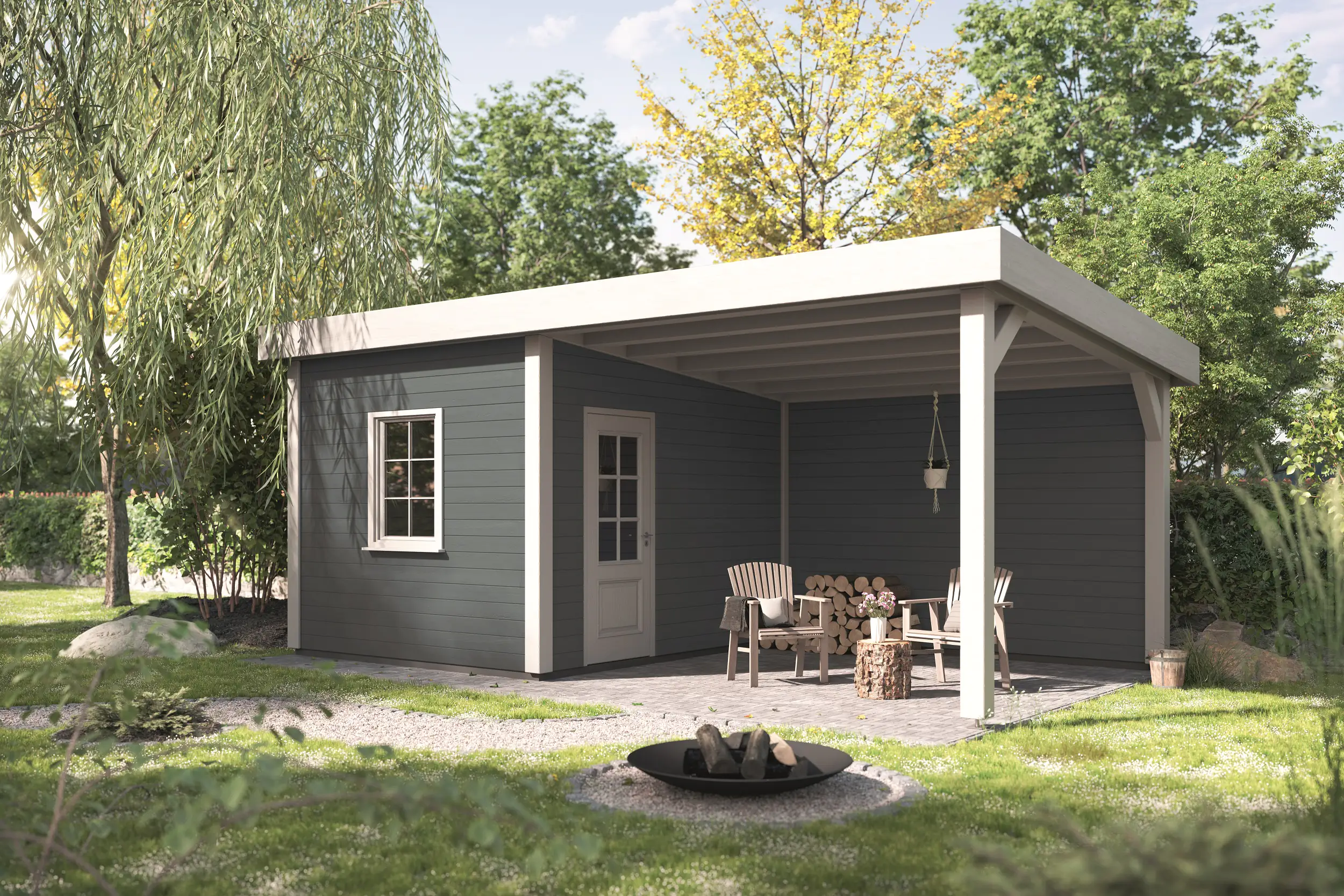 Alpina Wetterschutzfarbe 2,5 L basaltgrau