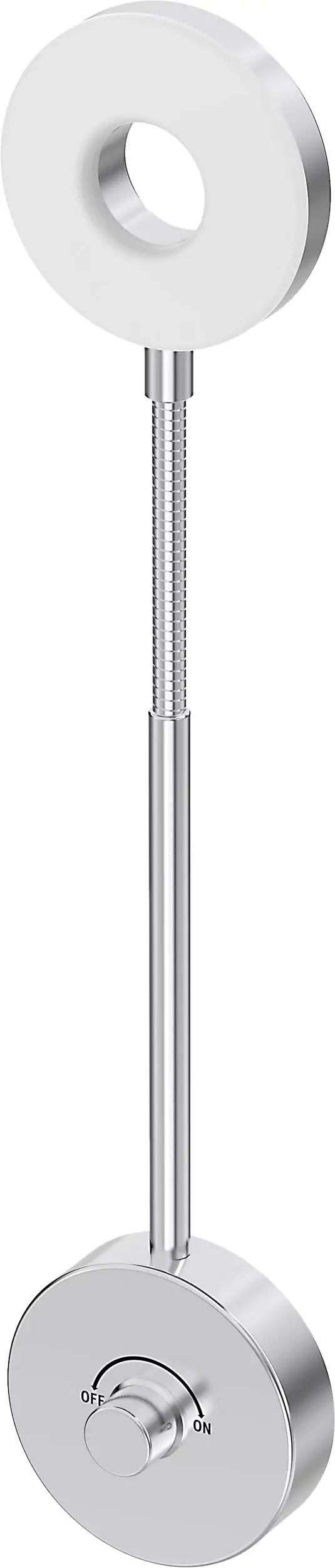 Müller Licht LED Steckdosenleuchte silber flexibel ausrichtbar