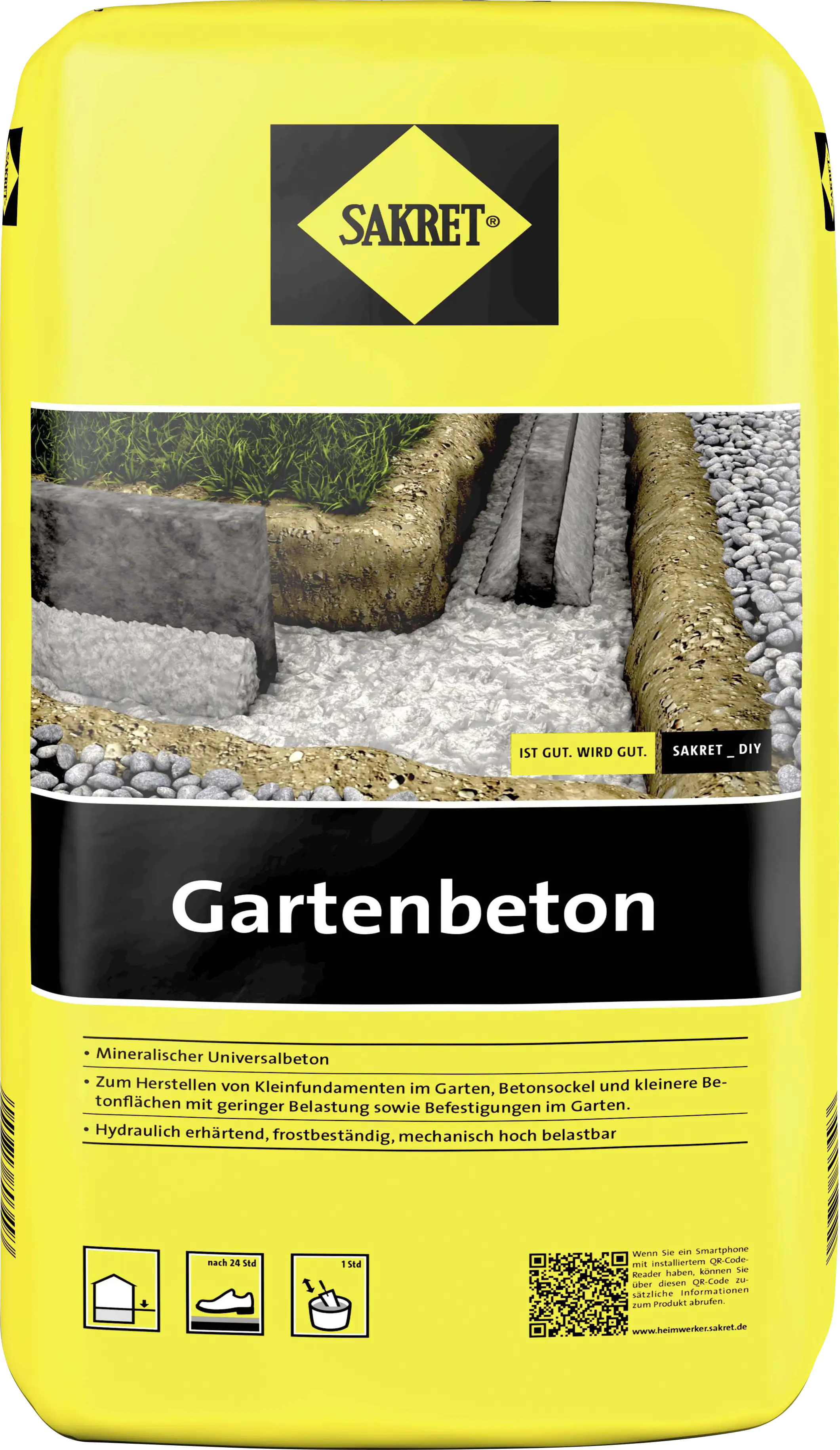 Sakret Gartenbeton 30 kg Sack Sakret Gartenbeton 30 kg Sack