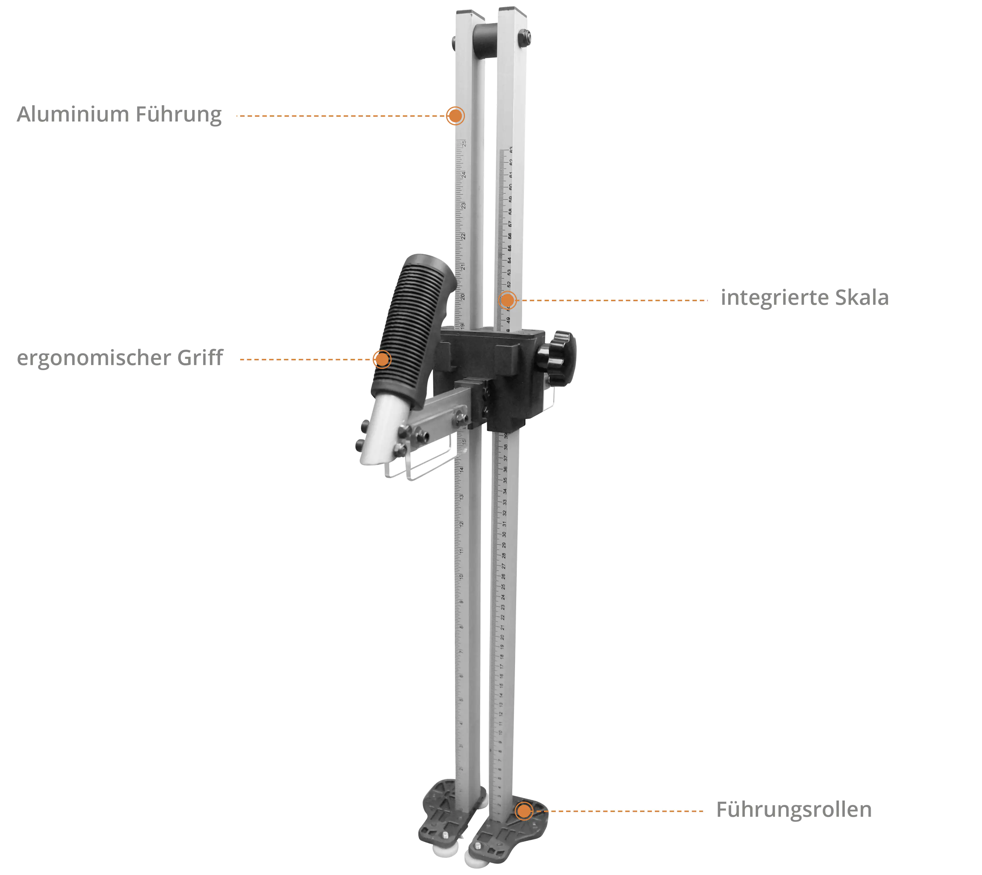 4015671173775_2953536 Güde Gipskarton-Plattenschneider GGKS silber, schwarz