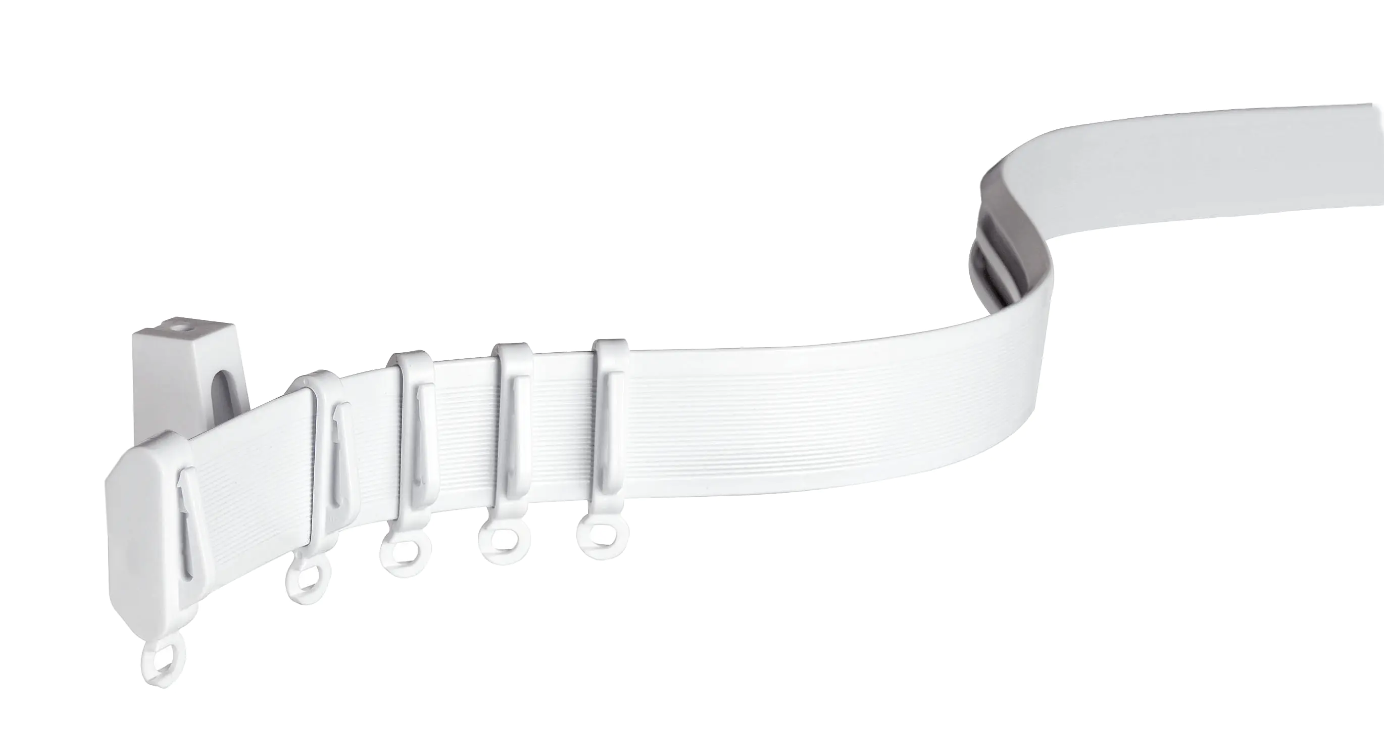 Gardinia Gardinen-Clip-Gleiter Flexline weiß 20-er Pack