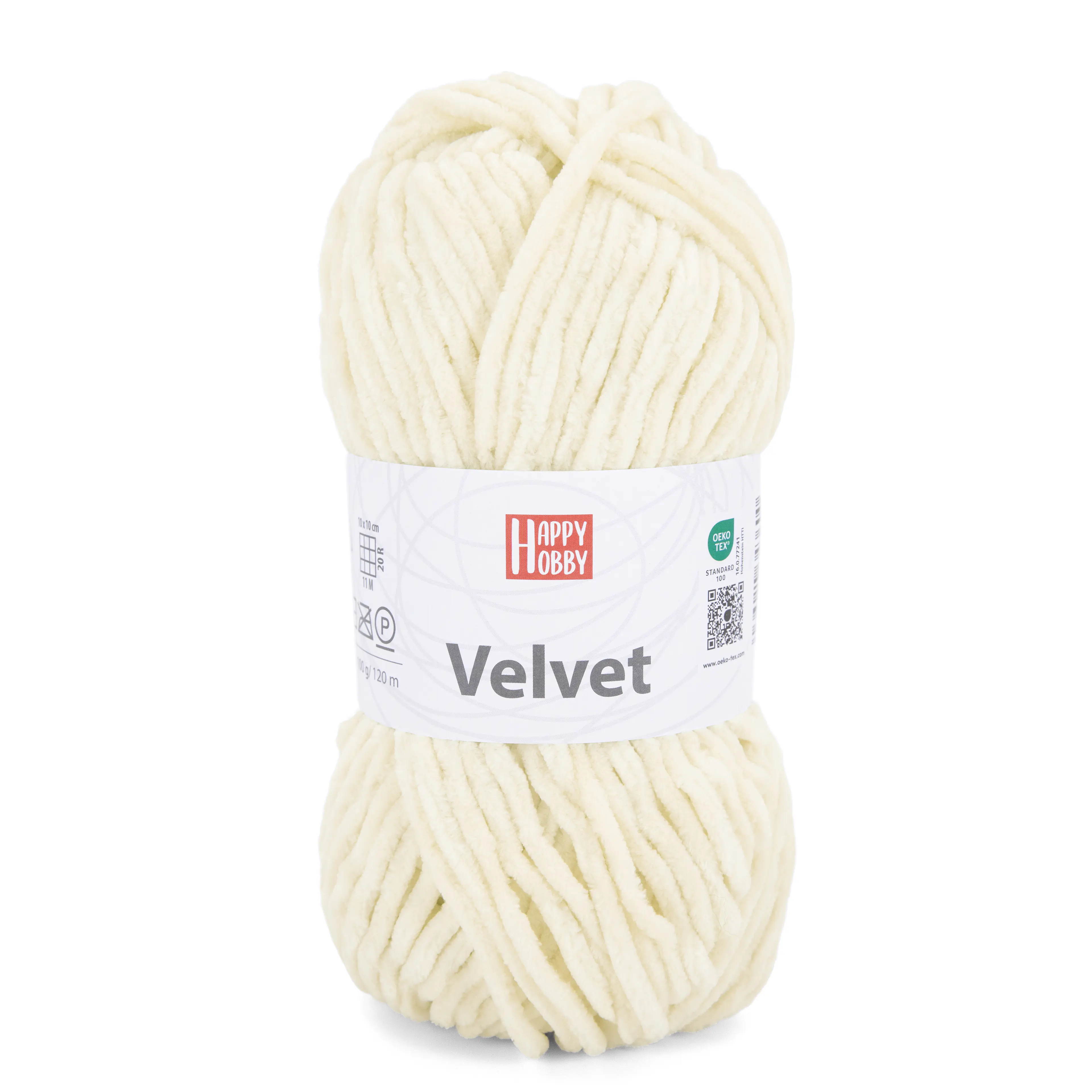 Happy Hobby Wolle Velvet 100 g beige