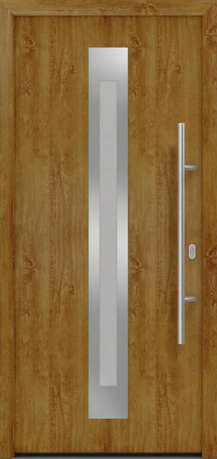 EcoStar Haustür ISOPRO IP 770S golden oak 110 x 210 cm EcoStar Haustür ISOPRO IP 770S golden oak 110 x 210 cm