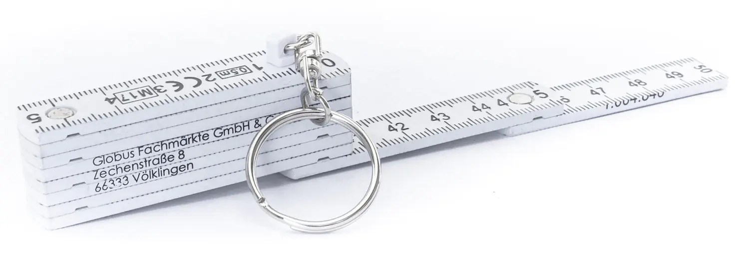TrendLine Zollstock Mini 500 mm Schlüsselanhänger