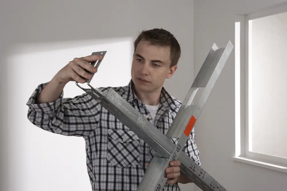 Knauf Türpfostensteckwinkel 75 mm für CW-/UA-Profilen 4 Stück Knauf Türpfostensteckwinkel 75 mm für CW-/UA-Profilen 4 Stück