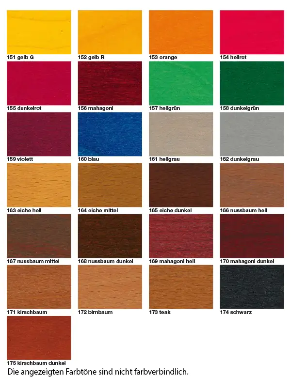 Clou Pulverbeize 12 g mahagoni dunkel