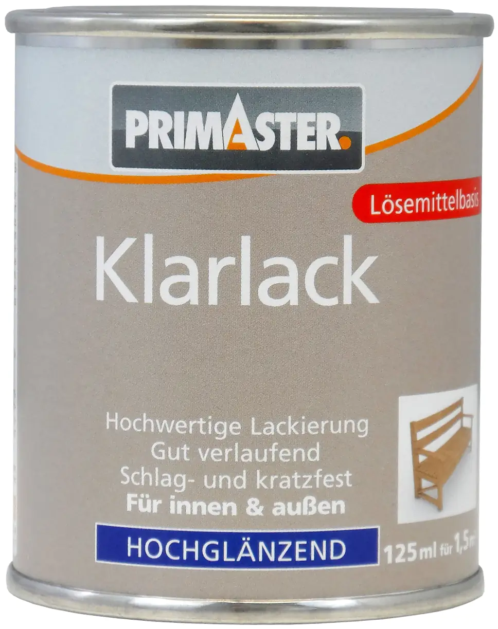 Primaster Klarlack 125 ml hochglänzend
