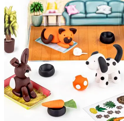 Fimo Modelliermasse kids form & play Pet