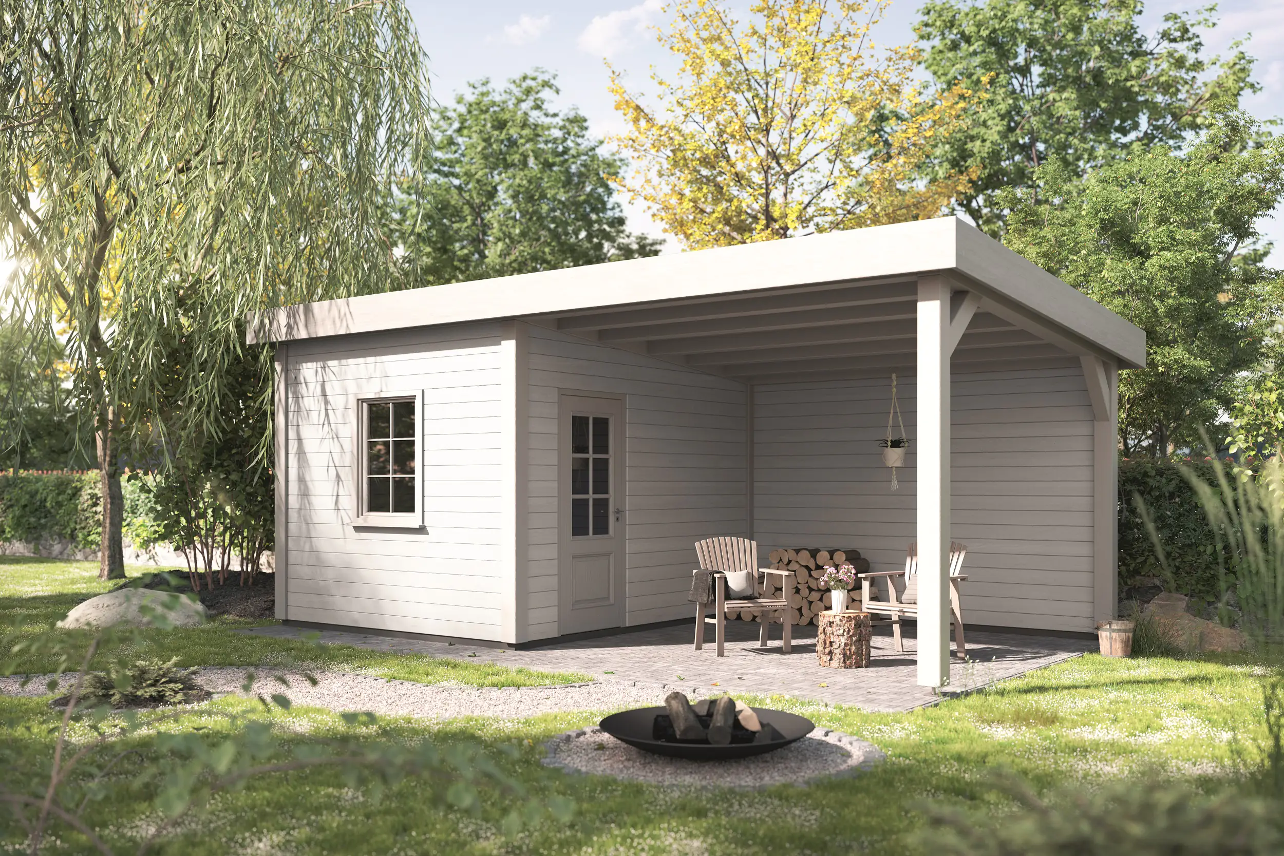 Alpina Wetterschutzfarbe 2,5 L weiß