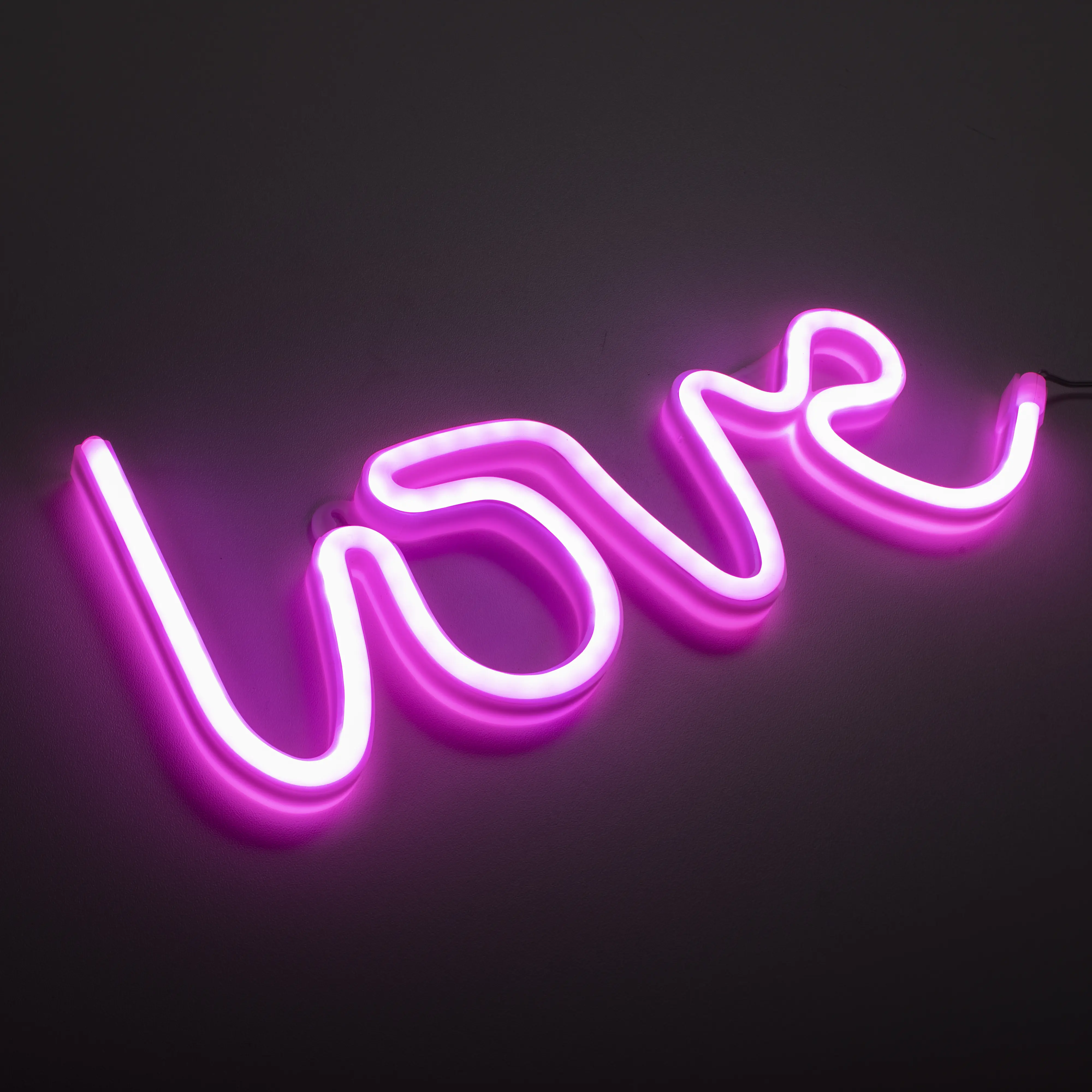 Just light LED Dekoleuchte Love 12,5 x 2 x 34,5 cm Just light LED Dekoleuchte Love 12,5 x 2 x 34,5 cm