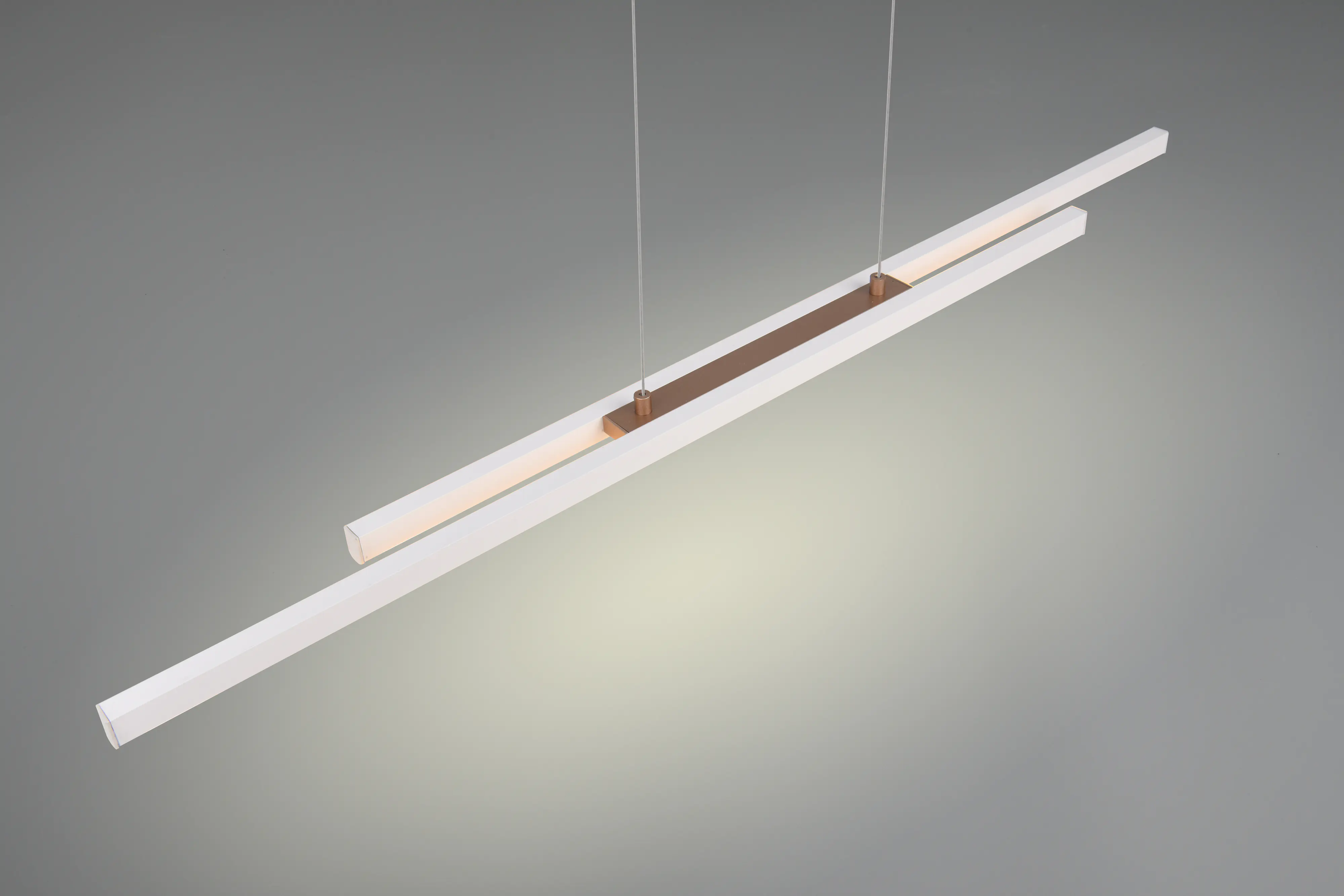 Trio Leuchten LED Pendelleuchte Odio 28W coffee